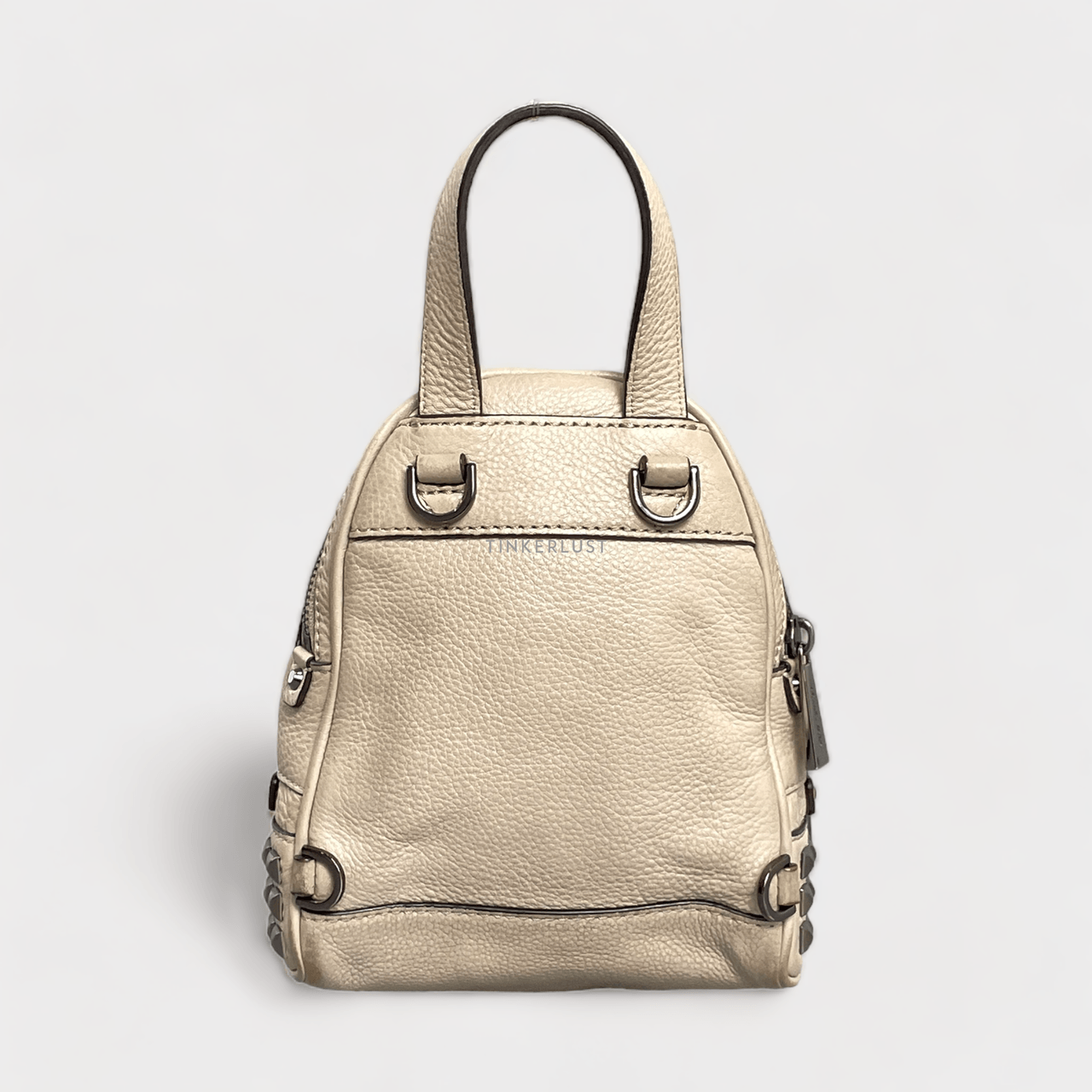 Michael Kors Nude Mini Stud Rhea Backpack