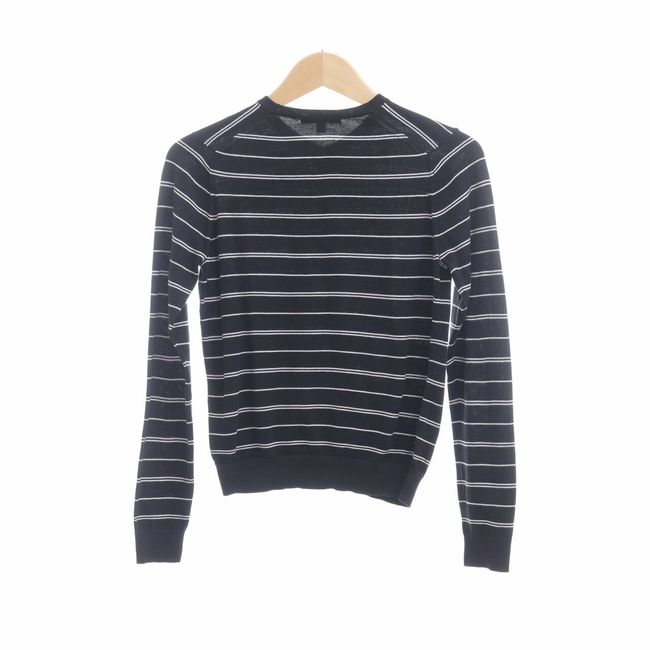 UNIQLO Black Strips Cardigan