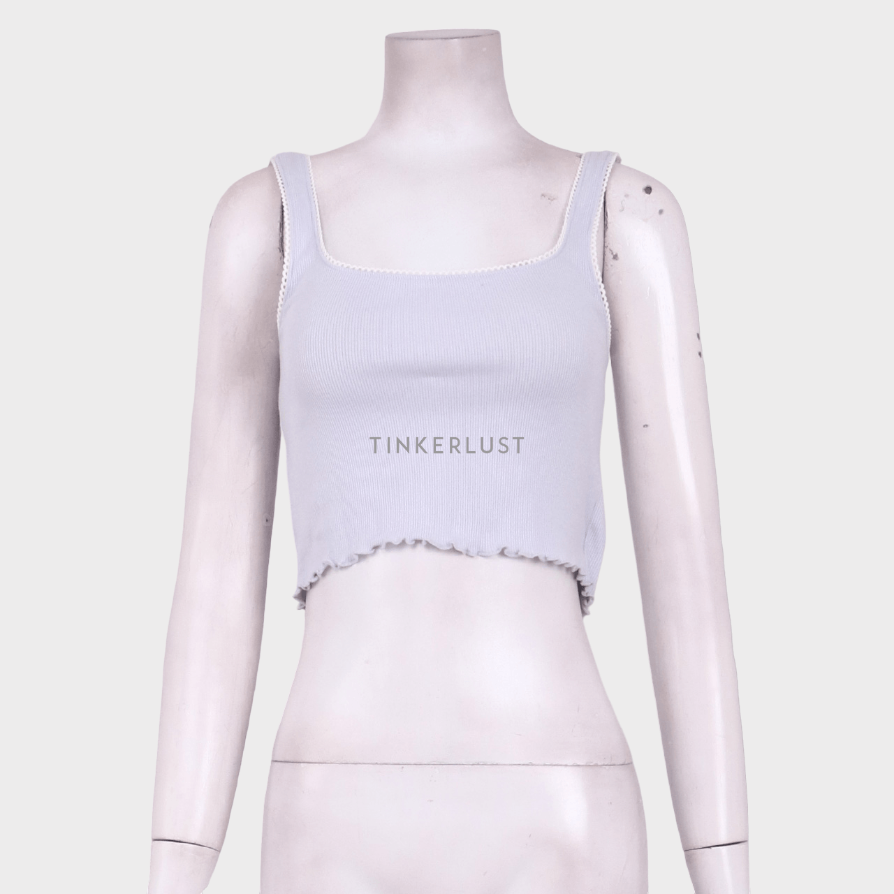 Private Collection Blue Crop Sleeveless