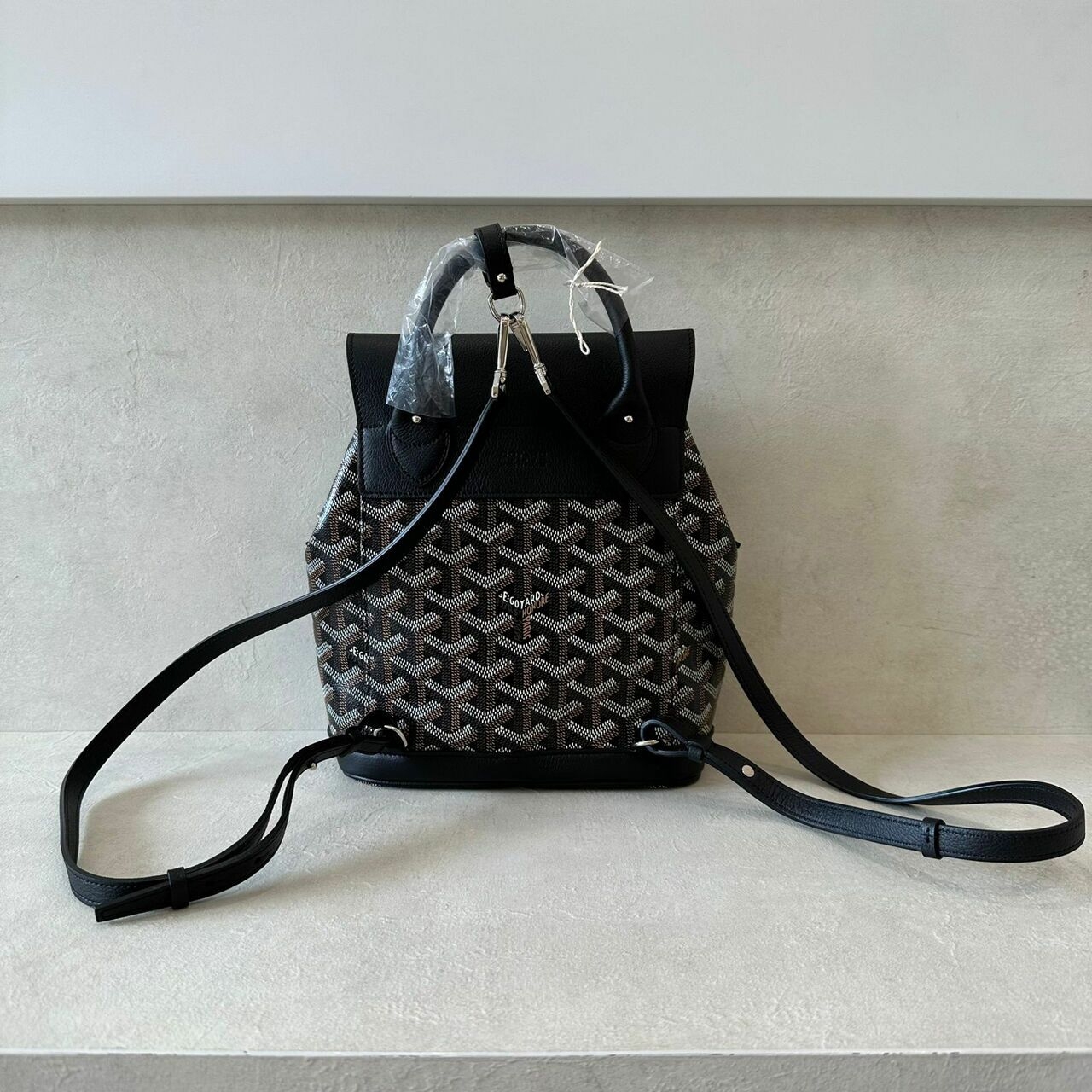 Goyard Mini Alpin Backpack Black 