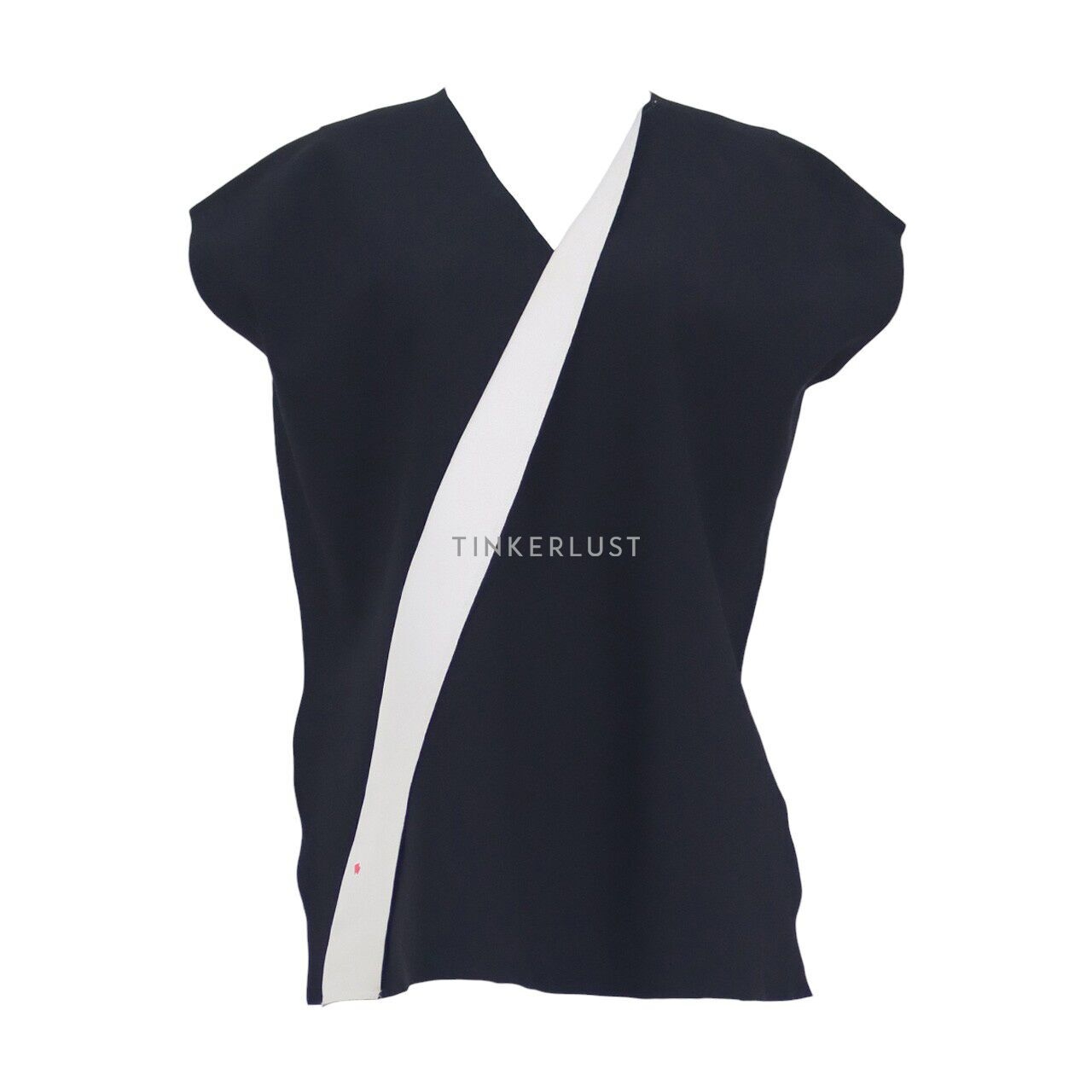 Calvin Klein Black & White Sleeveless Top