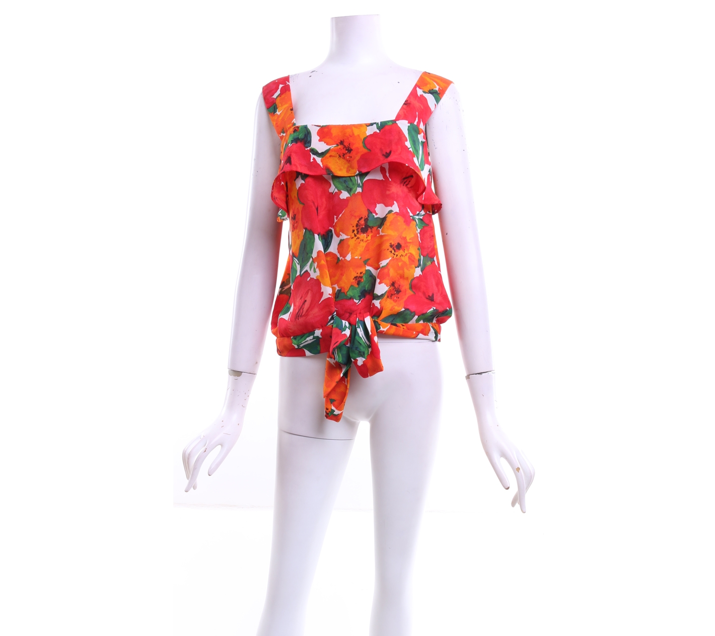 Zara Multi Color Floral Sleeveless