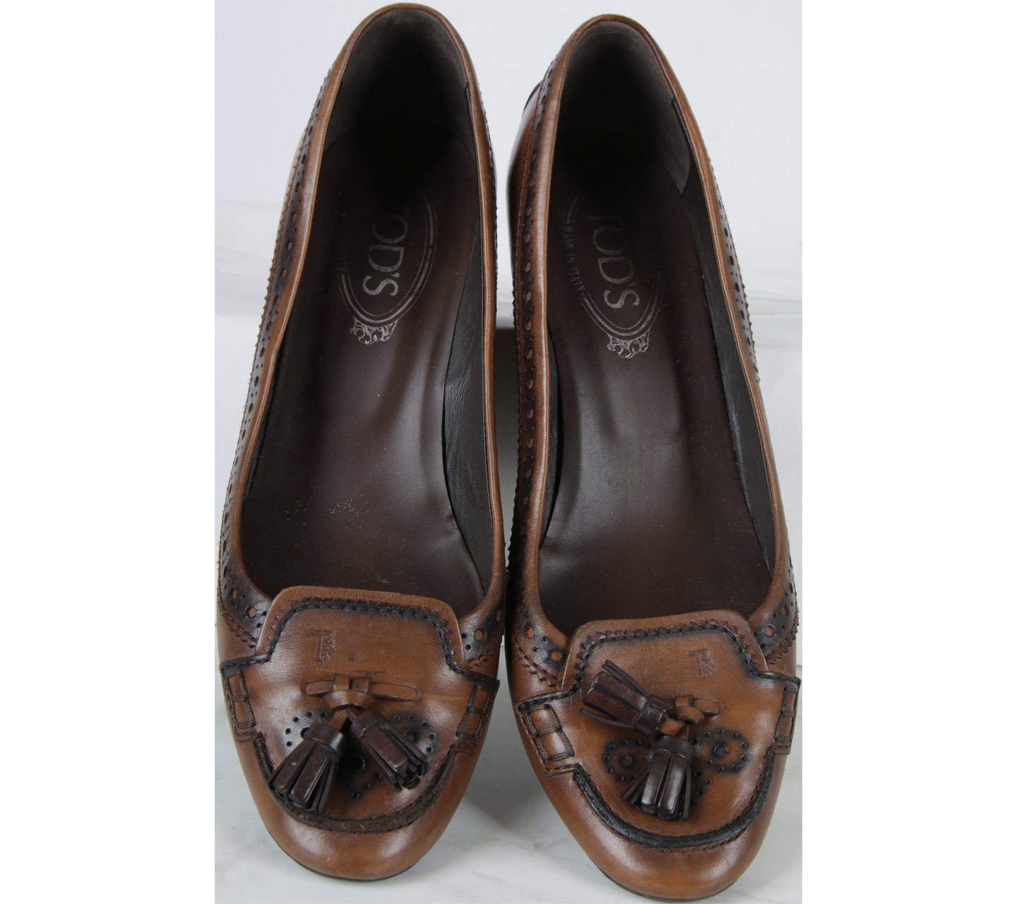 Tod's Brown Heels