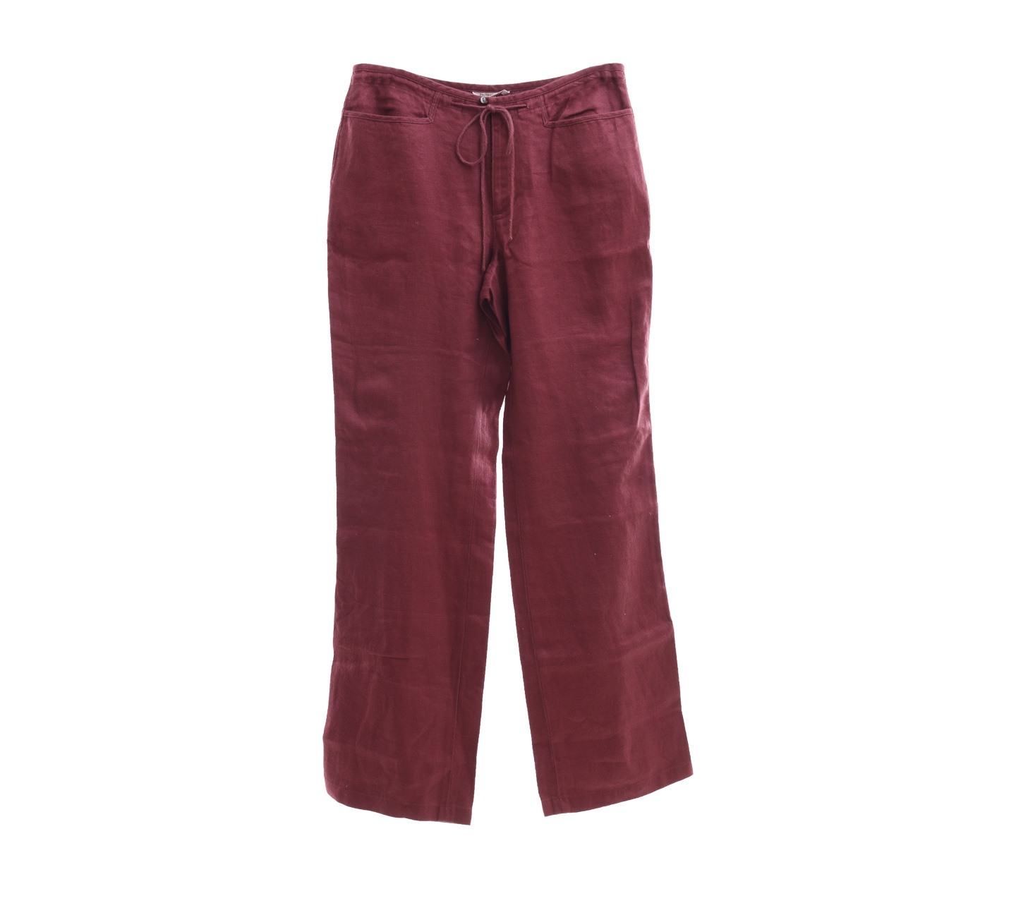 British India Maroon Long Pants