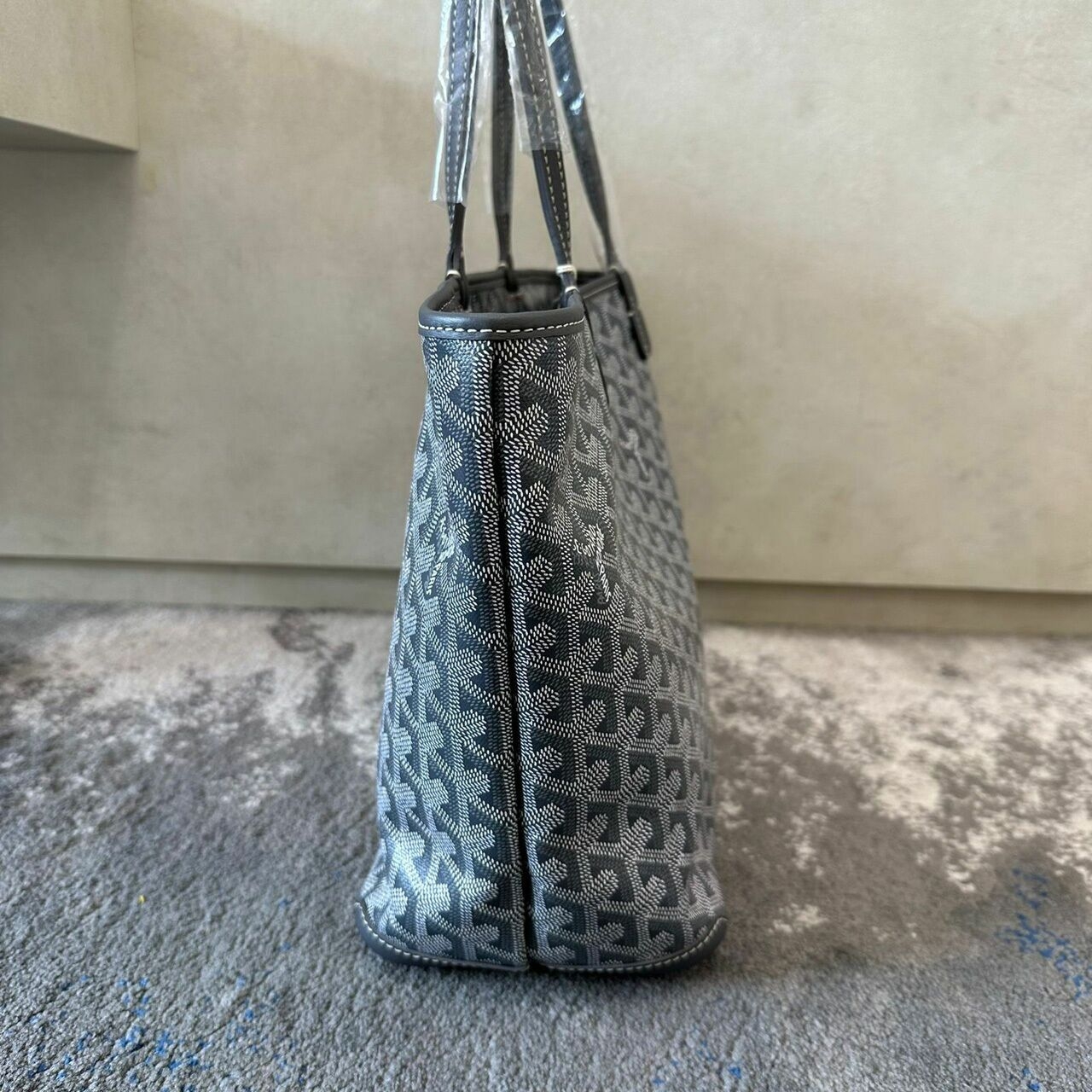 Goyard Artois PM Grey Tote Bag