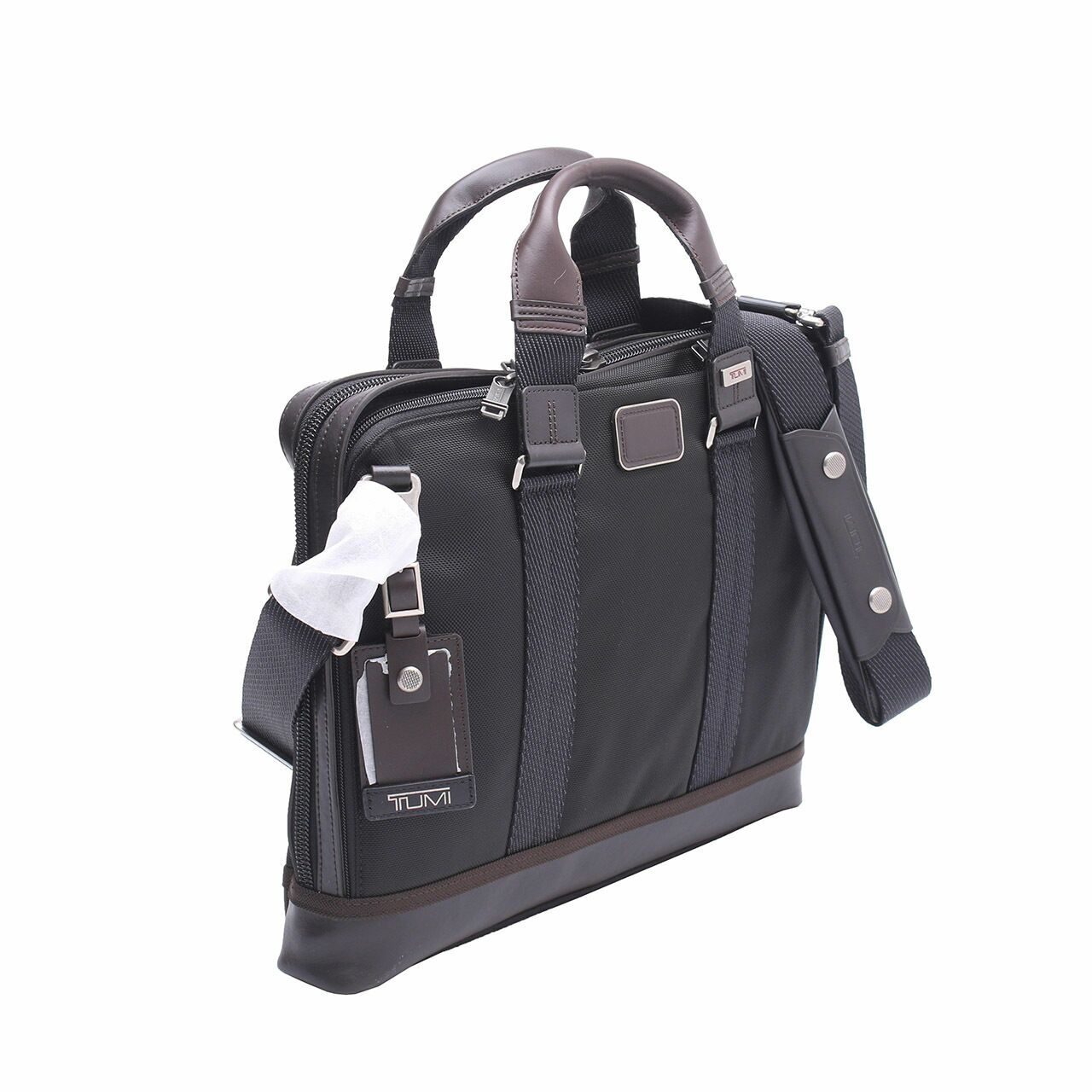 Tumi Black Laptop Bag Satchel