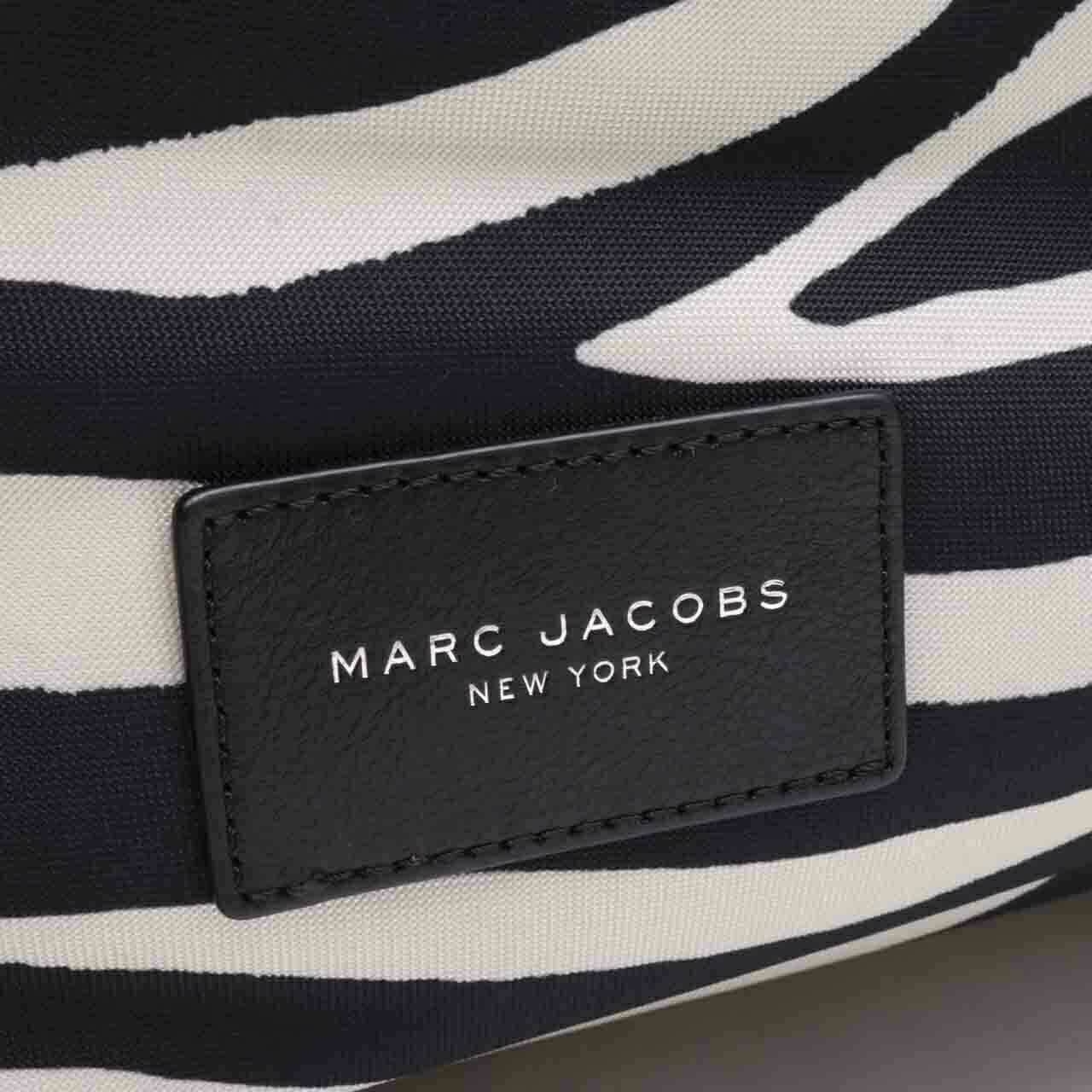 Marc Jacobs Zebra Print Black White Biker Baby Diaper Tote Bag