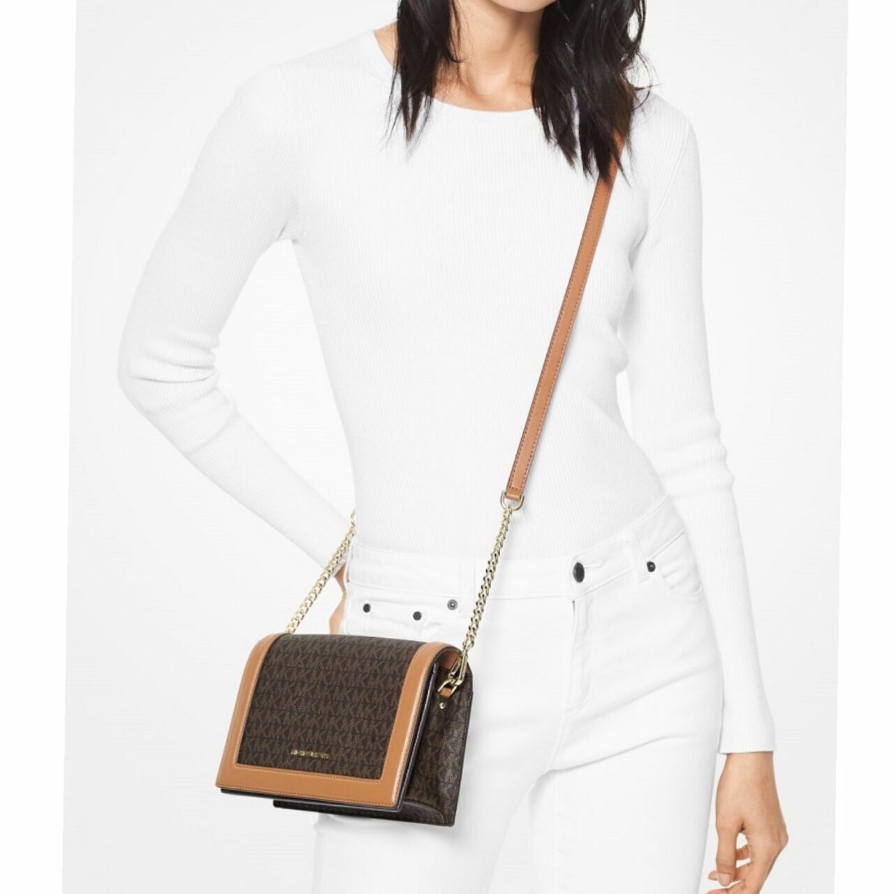 Michael Kors Jet Set Flap Chain Crossbody 