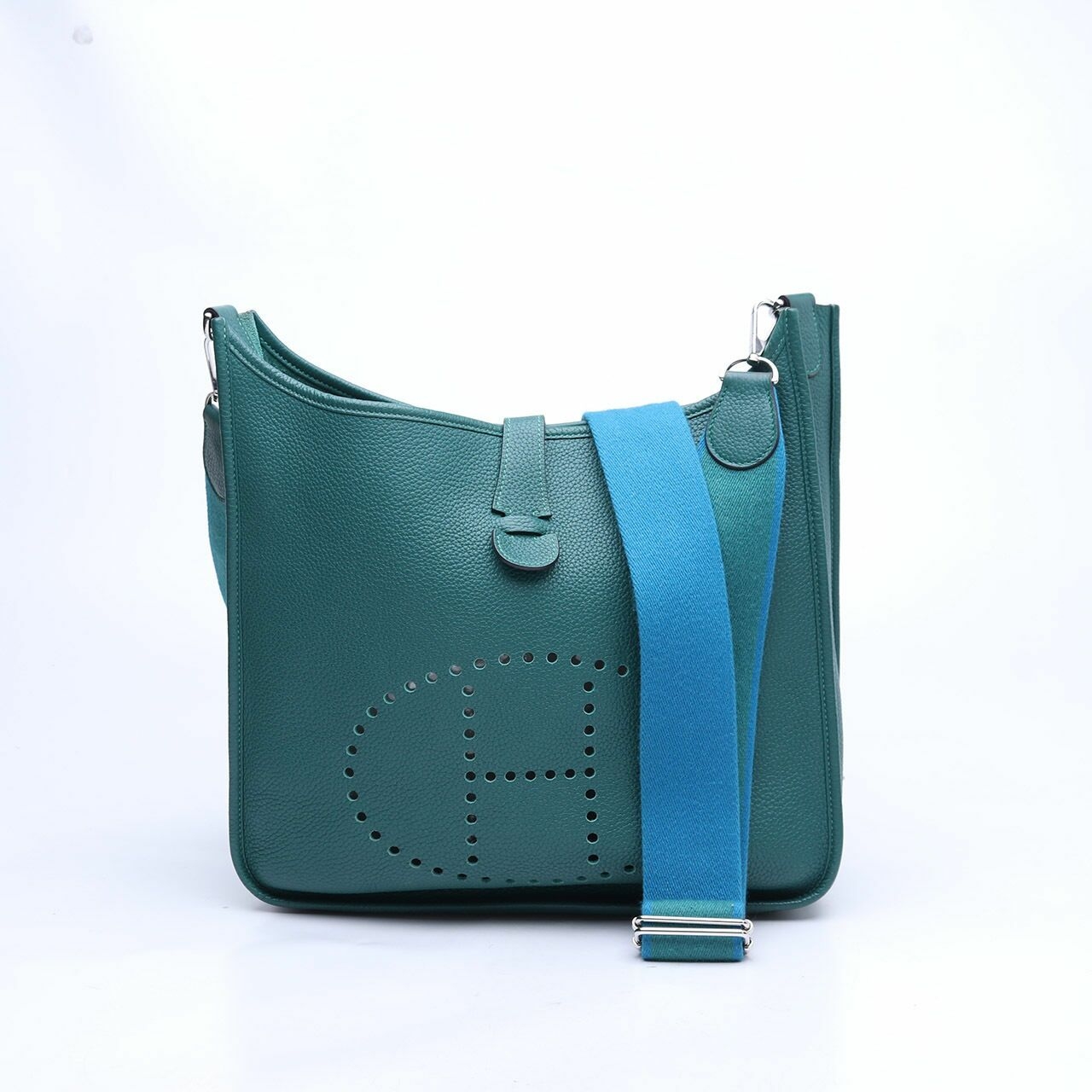 Hermes Evelyne III Green Sling bag