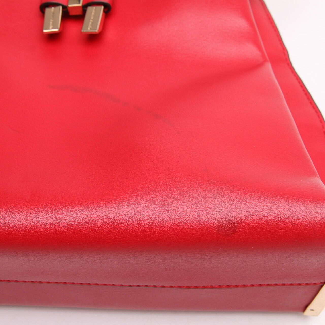 Charles & Keith Red Satchel