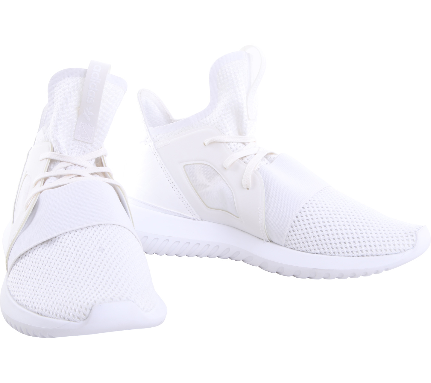 Adidas White Tubullar Defiant Sneakers