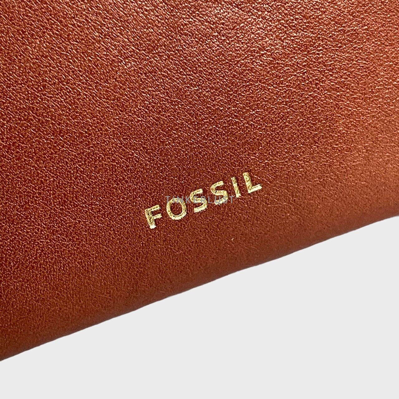 Fossil Brown Logan Leather Small Bifold Wallet