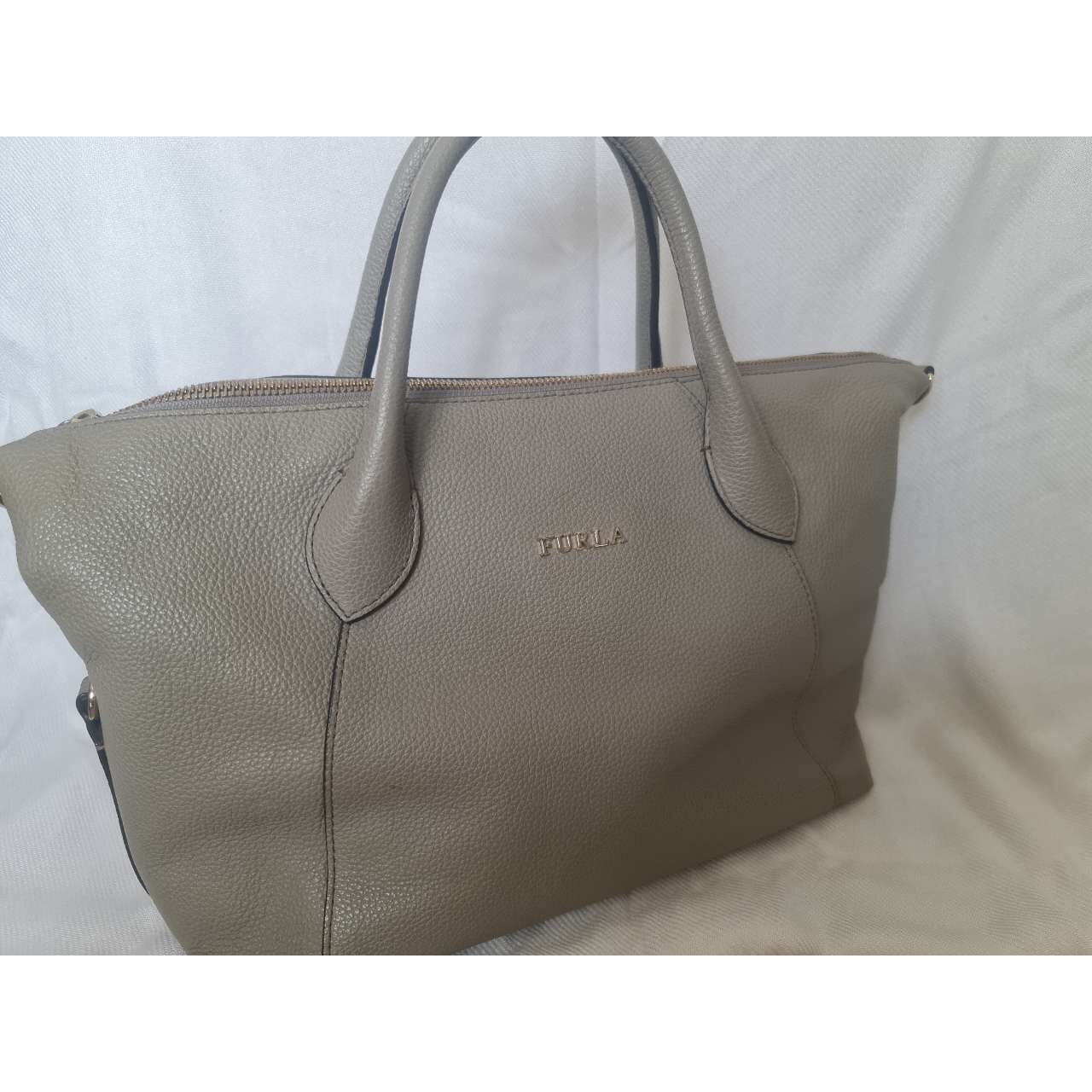 Furla Johanna Grey Satchel Bag