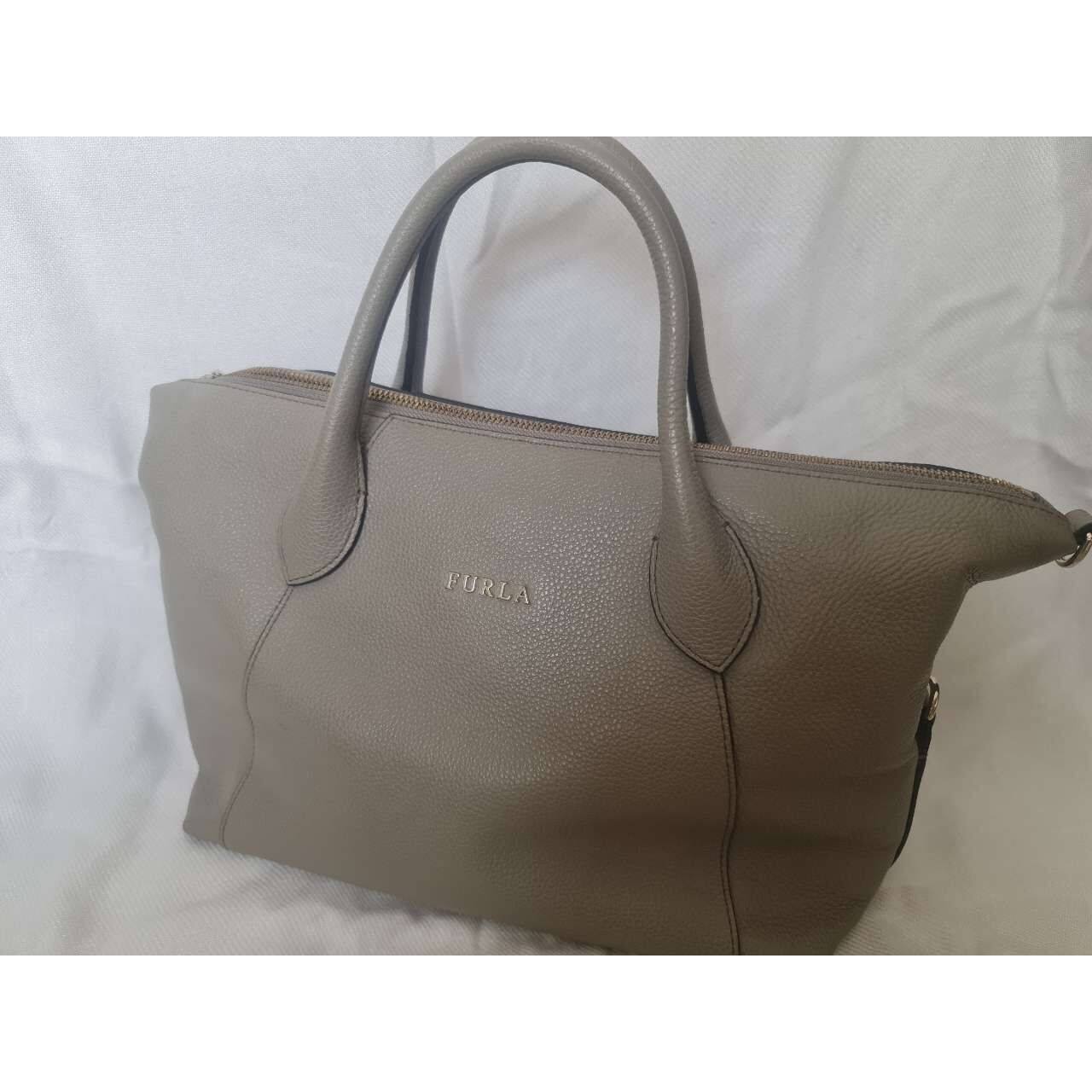 Furla Johanna Grey Satchel Bag