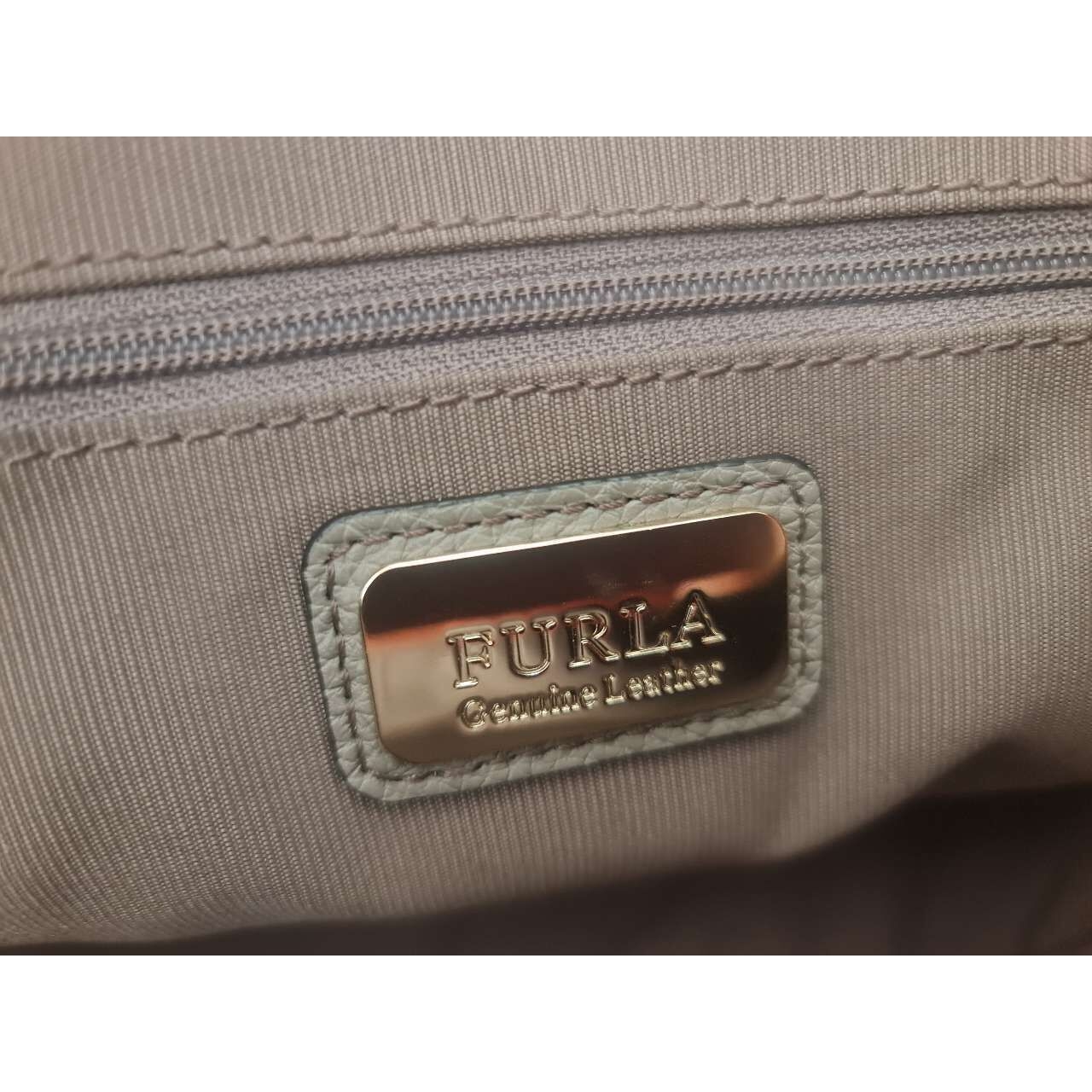 Furla Johanna Grey Satchel Bag