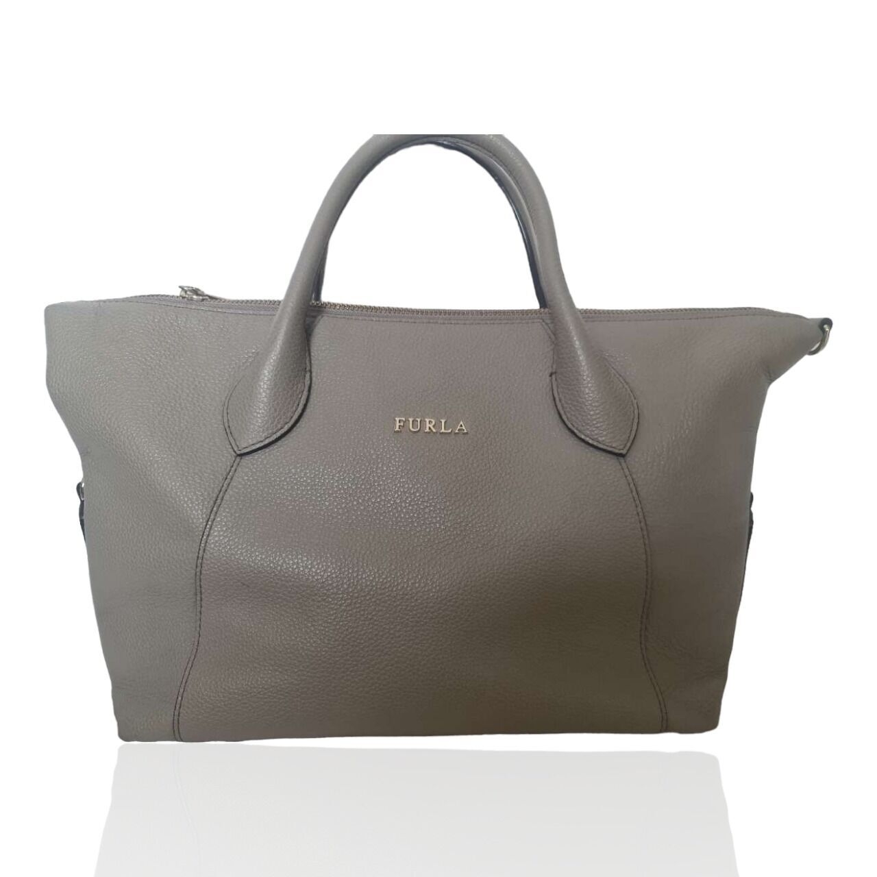 Furla Johanna Grey Satchel Bag