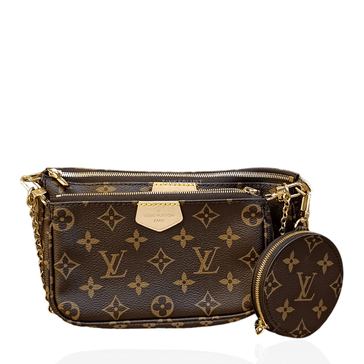 Louis Vuitton Multi Pochette Accessoires Monogram Canvas Sling Bag