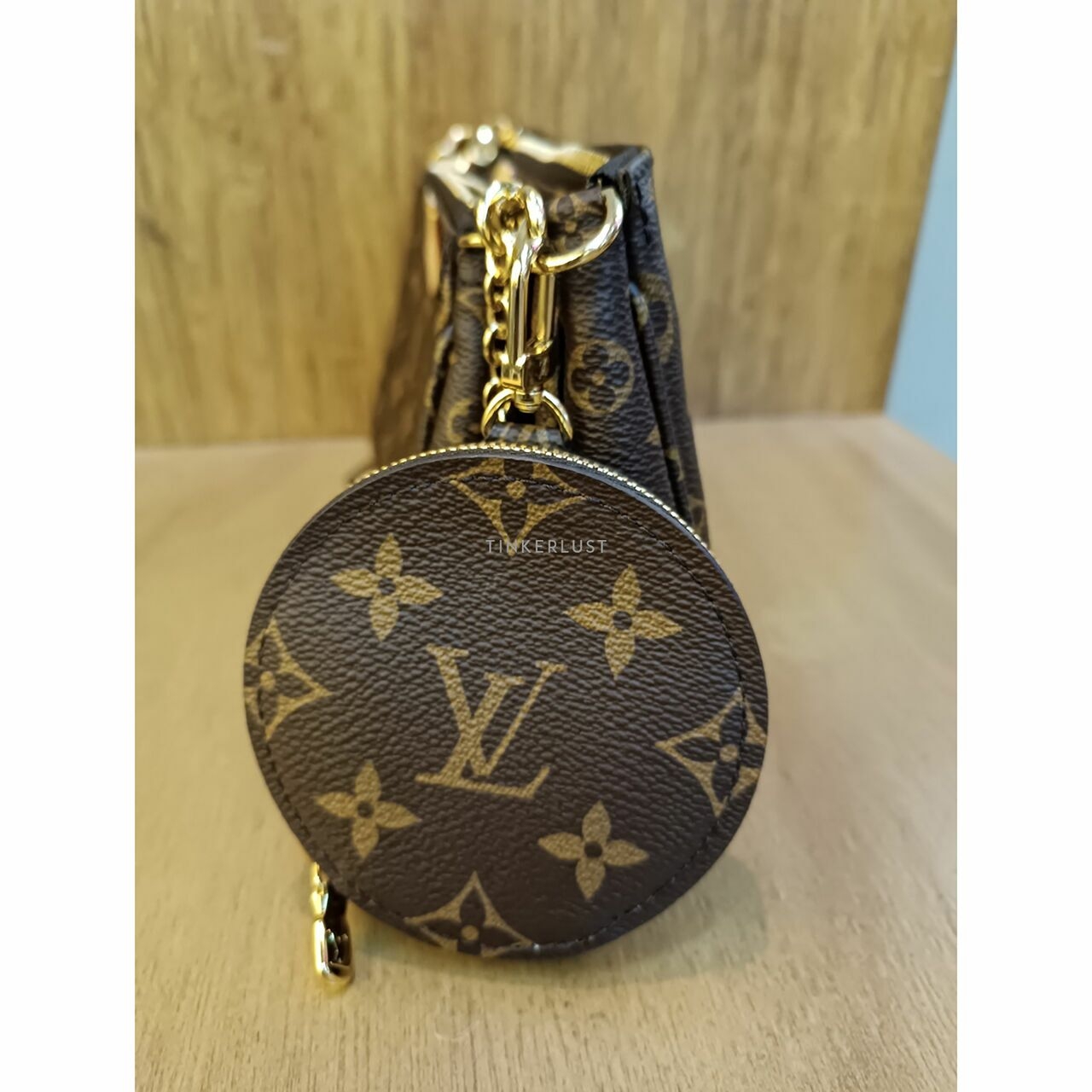 Louis Vuitton Multi Pochette Accessoires Monogram Canvas Sling Bag