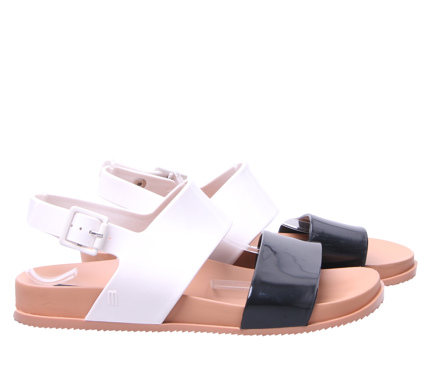 Melissa patente requerida brown sandals