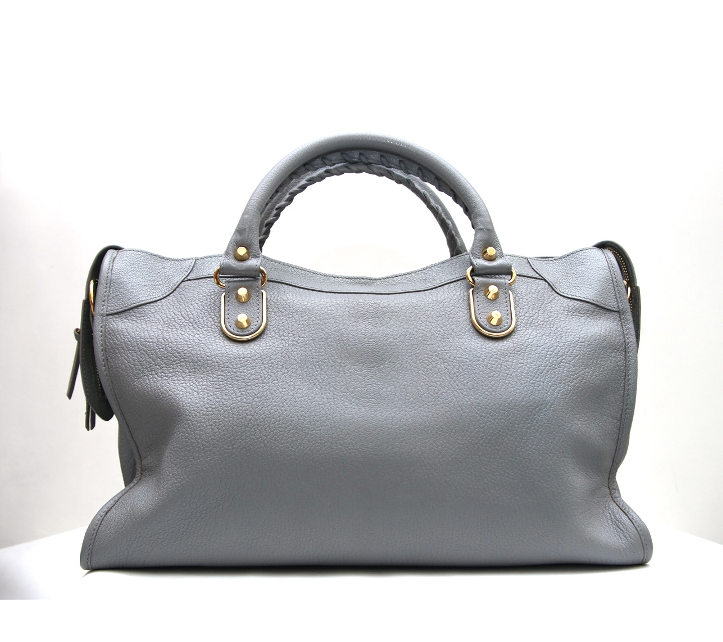 Balenciaga Grey Satchel Bag