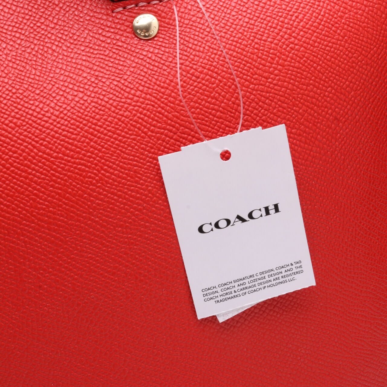 Coach 79608 Gallery Tote Miami Red