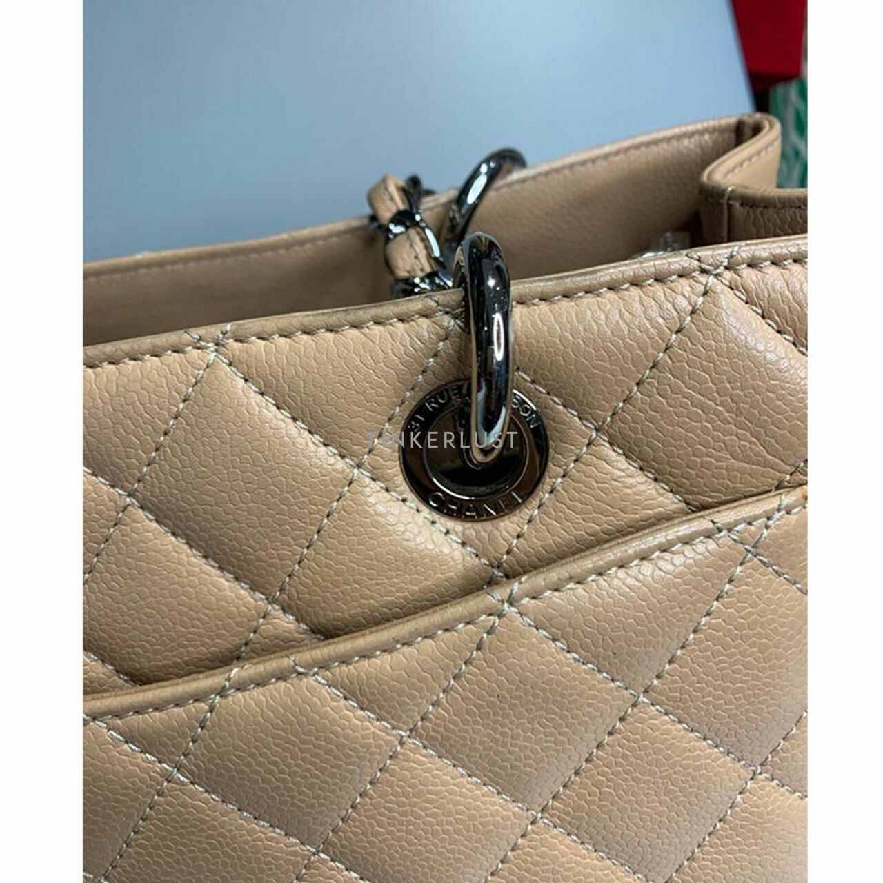 Chanel Beige GST SHW #17 2013 Tote Bag