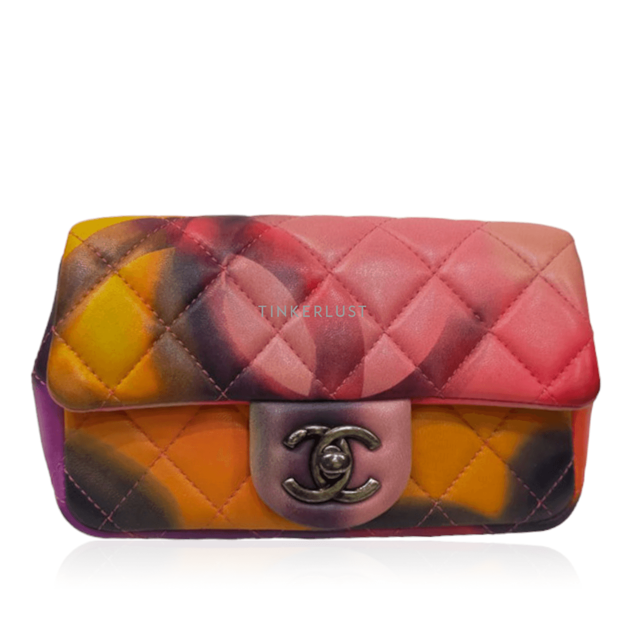 Chanel Mini Flap Flower Power Lambskin #21 RHW Sling Bag