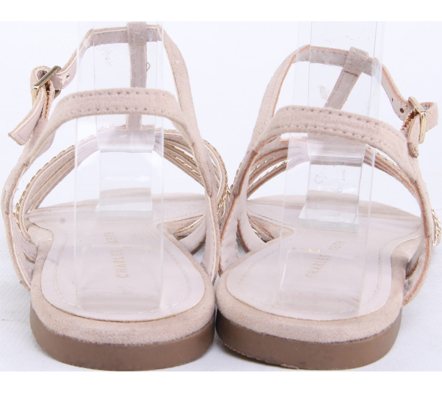 Charles & Keith Khaki Sandals