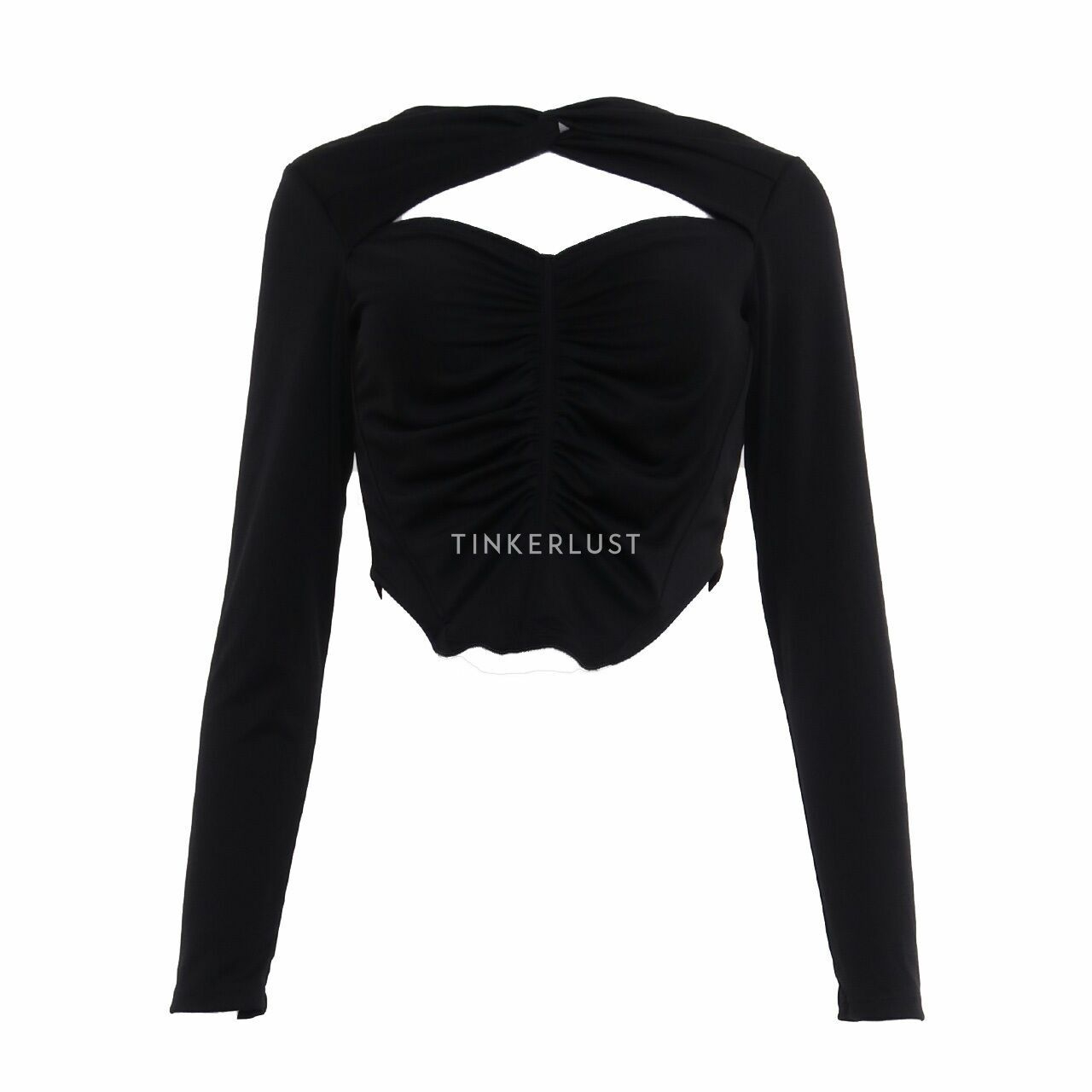 Pomelo. Black Blouse