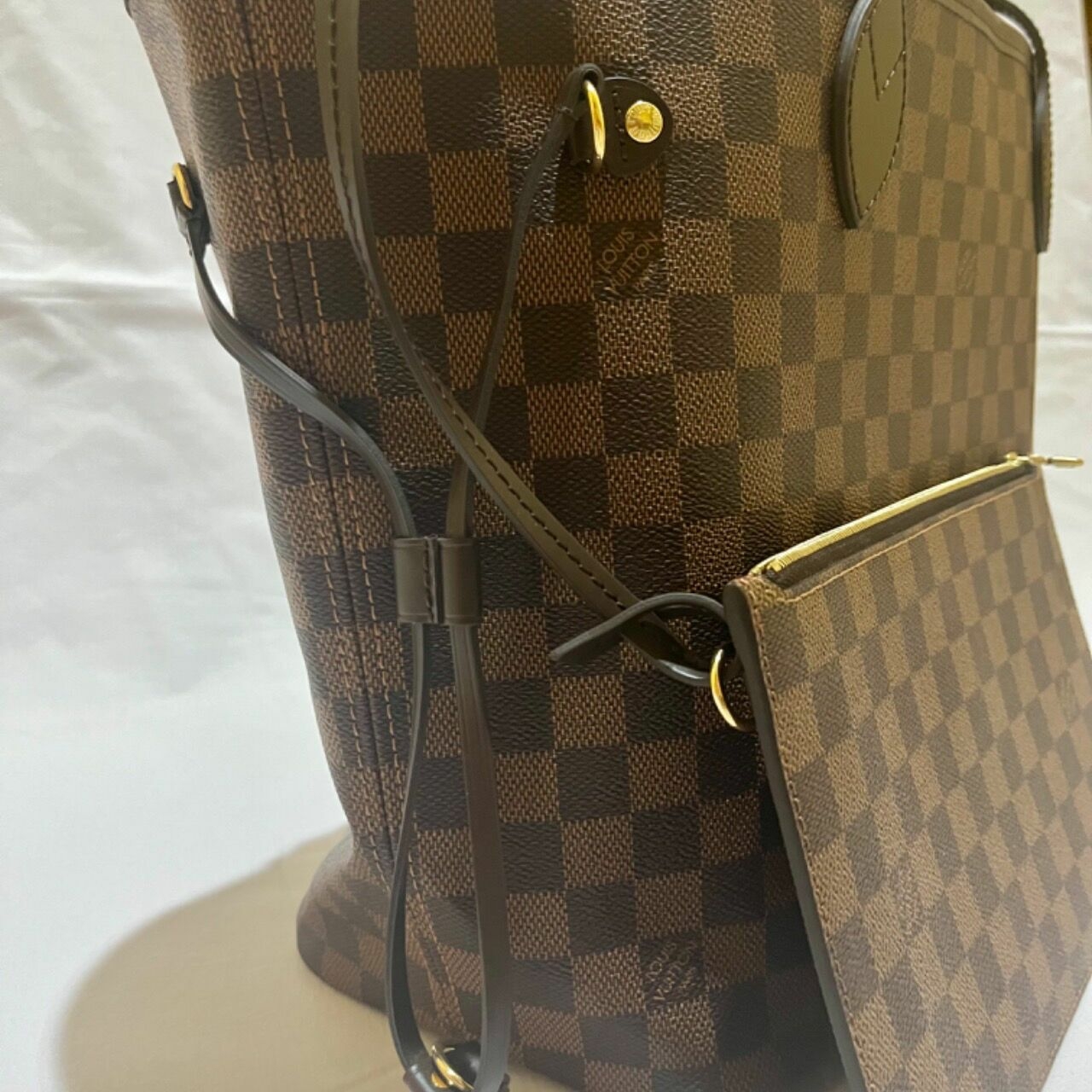 Louis Vuitton Brown Tote Bag