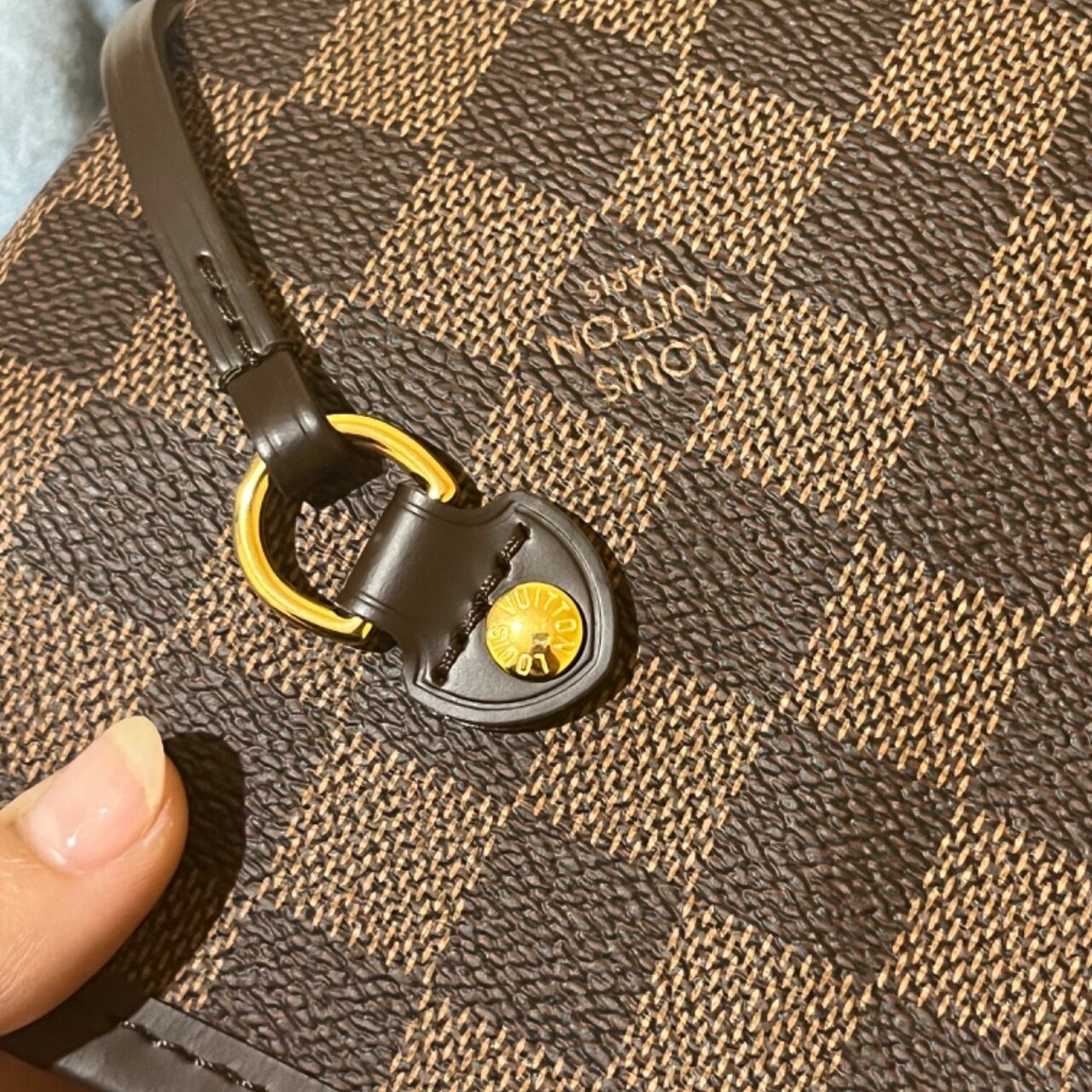 Louis Vuitton Brown Tote Bag