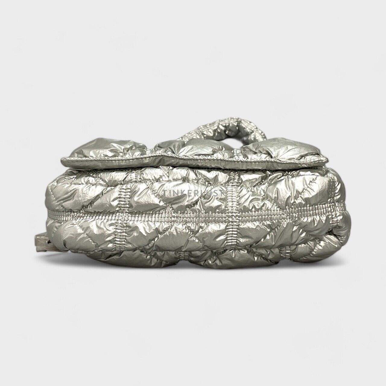 Carlyn Luke Silver Sling Bag