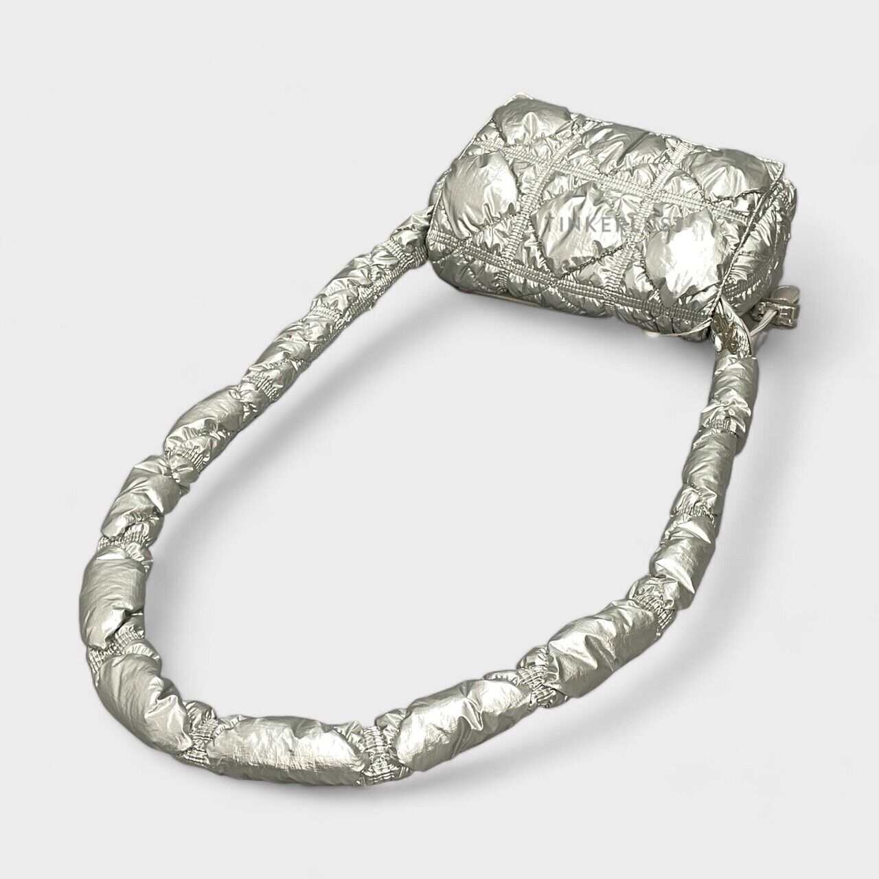 Carlyn Luke Silver Sling Bag