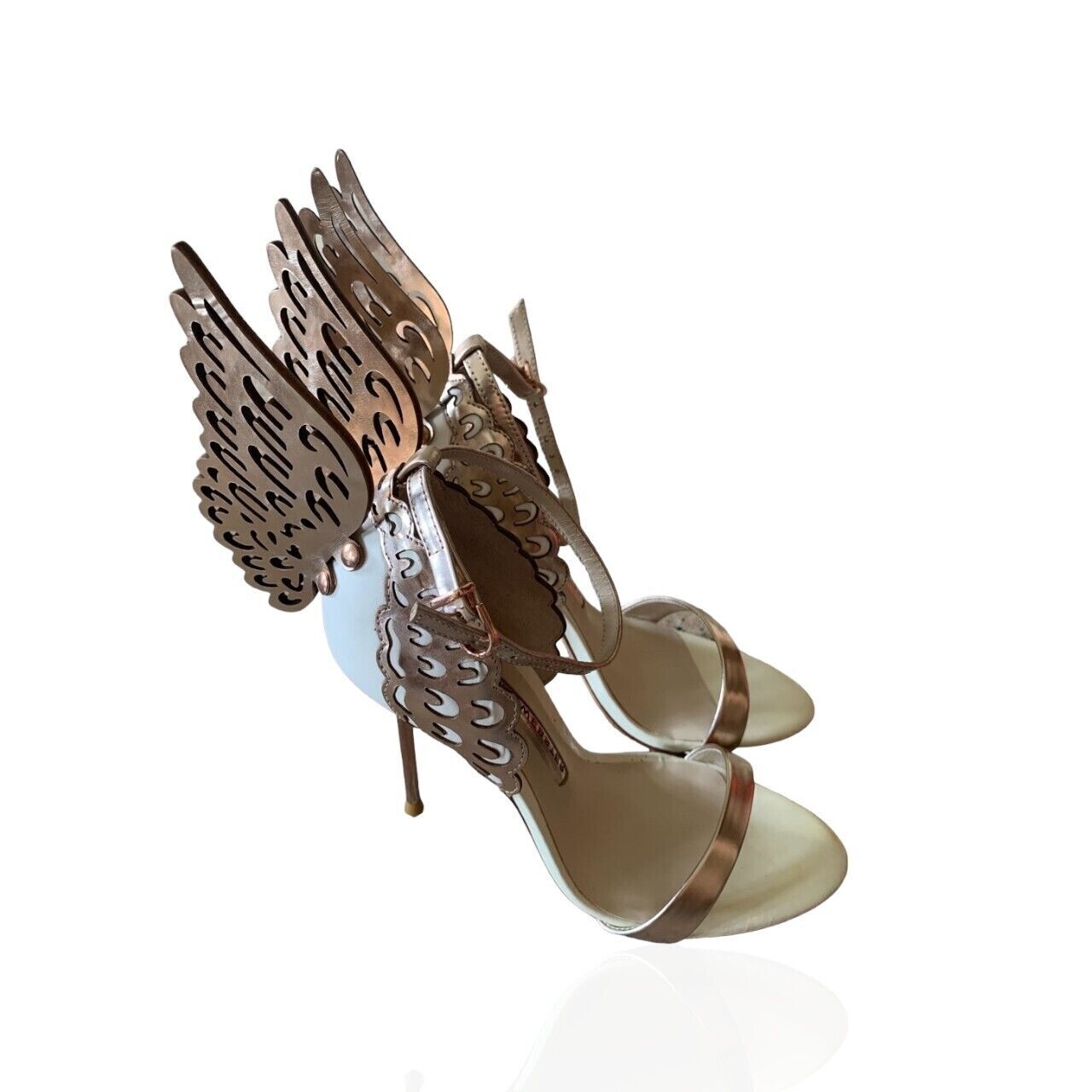 Sophia Webster Evangeline Gold Heels