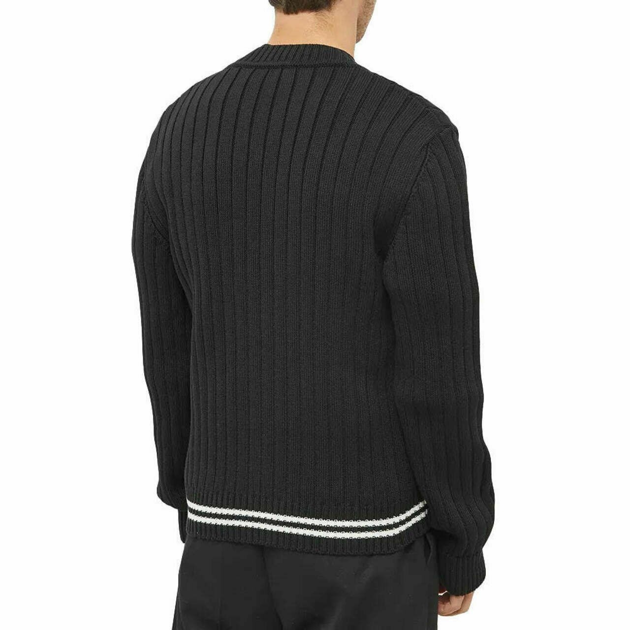 Valentino Garavani VLogo Knit Cardigan Black