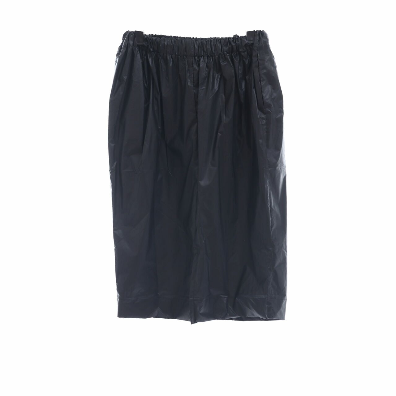 Yuan x Alika Black Asha Midi Skirt