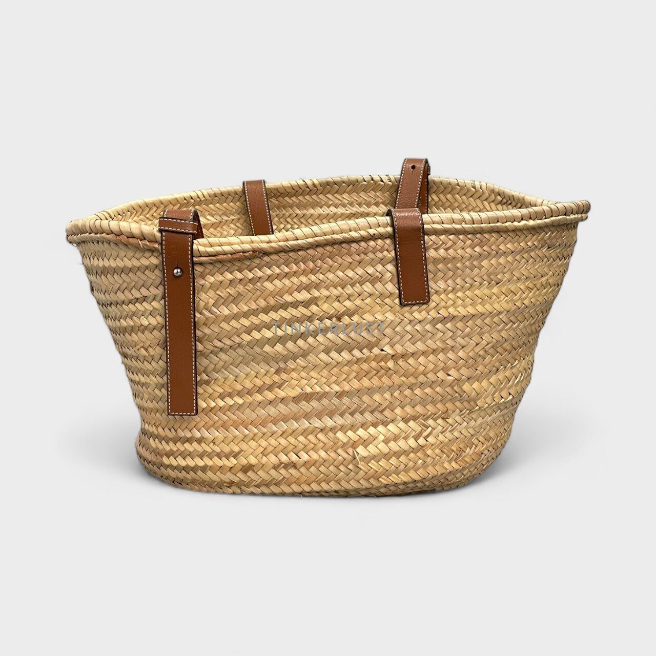 Loewe Basket Bag Palm Leaf & Calfskin 2018 Tote Bag