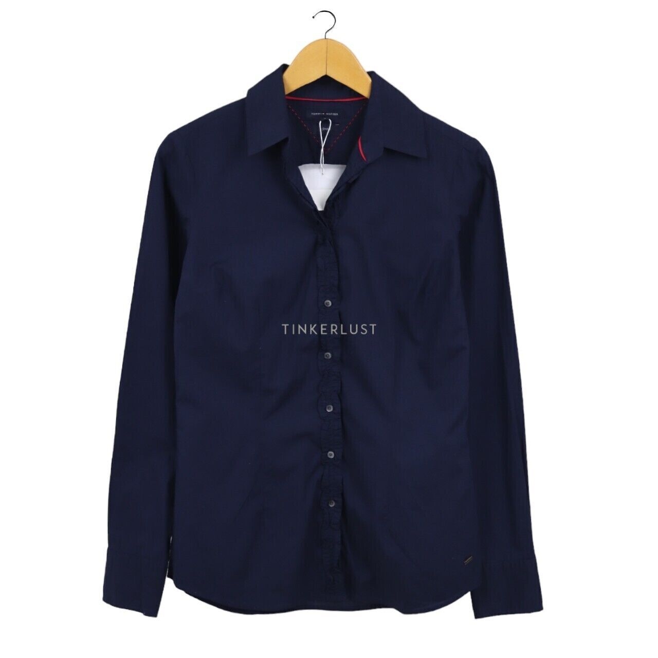 Tommy Hilfiger Navy Cotton Shirt