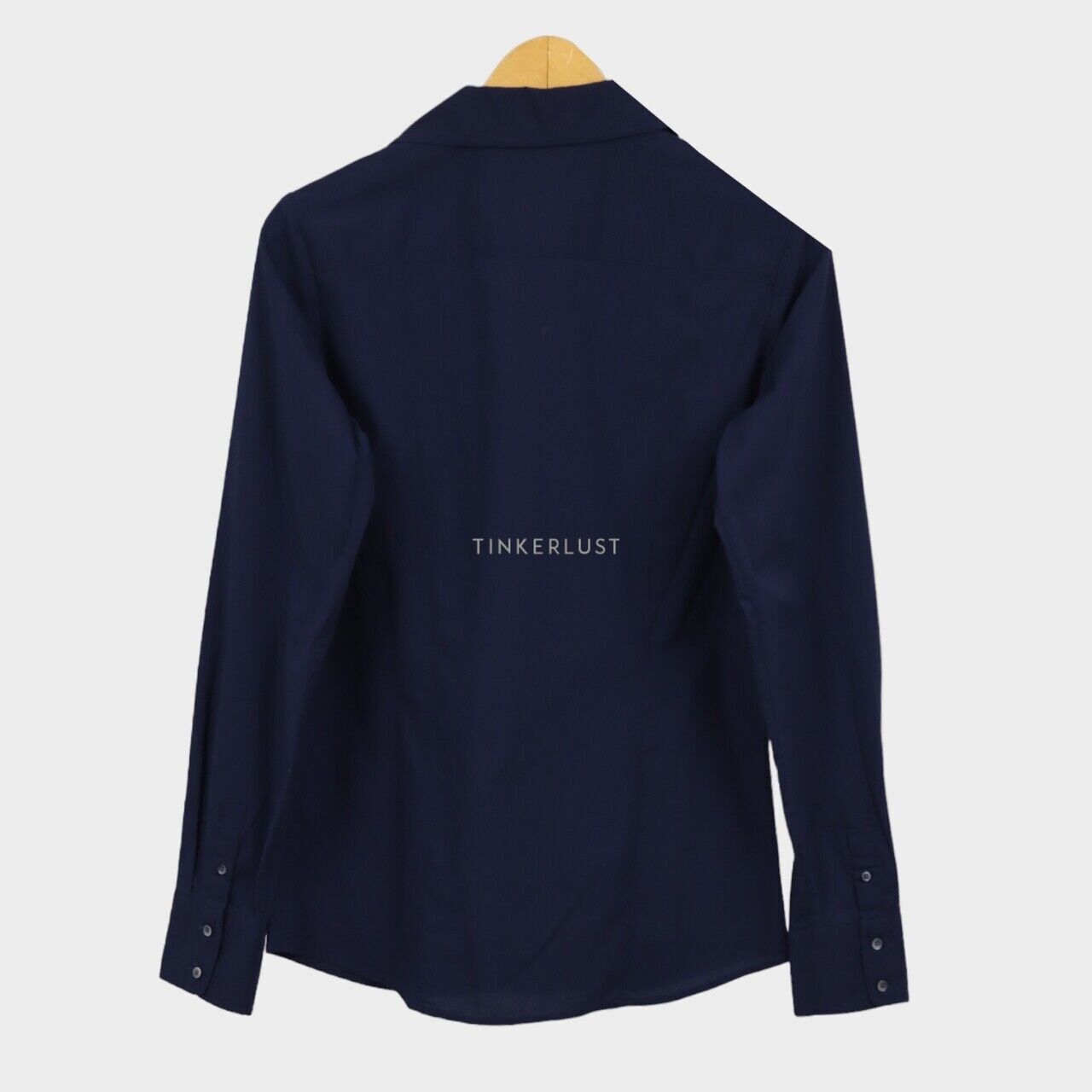 Tommy Hilfiger Navy Cotton Shirt