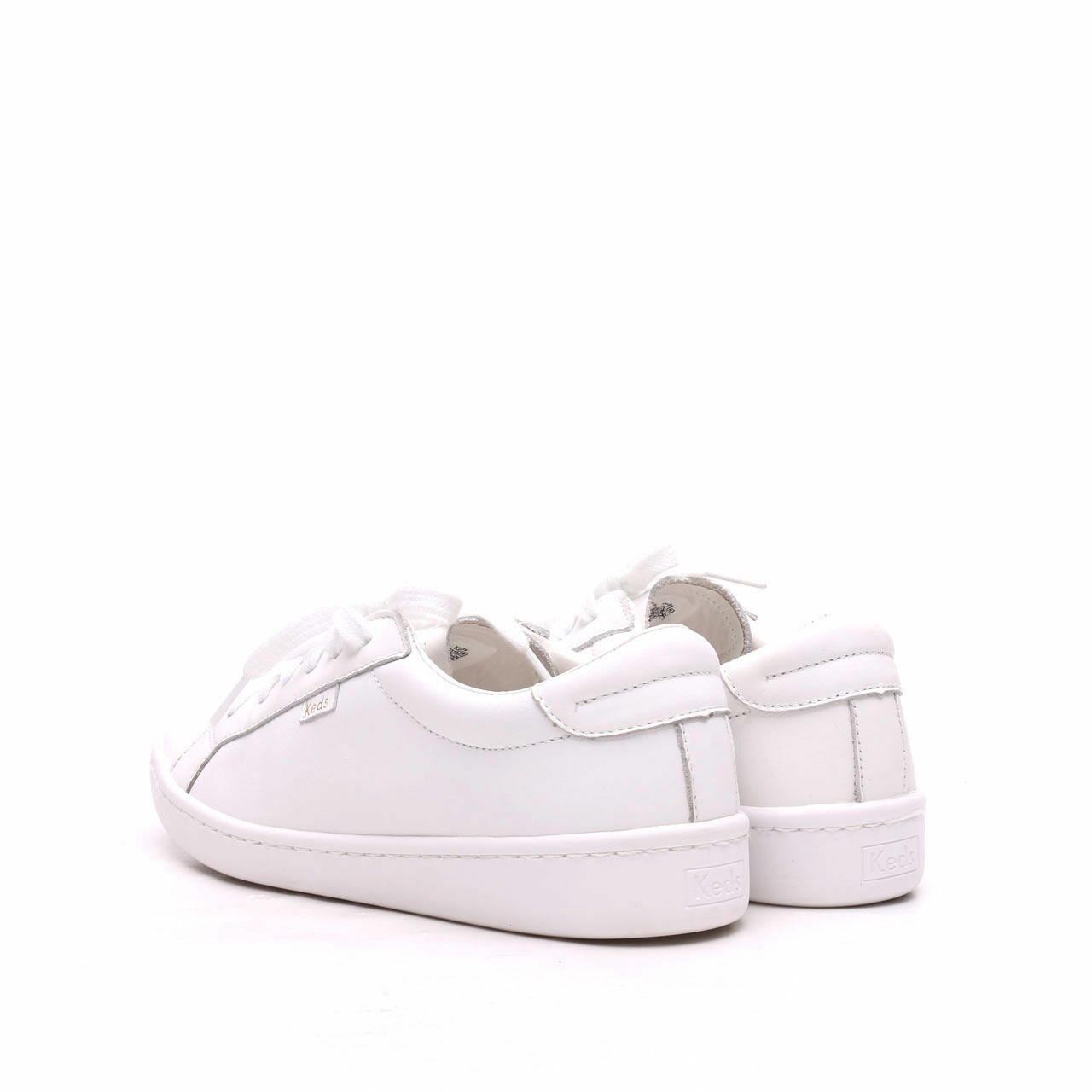 Keds Ace Leather White Sneakers