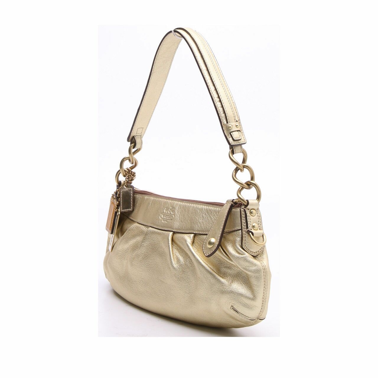 Coach Gold Shoulder Bag 