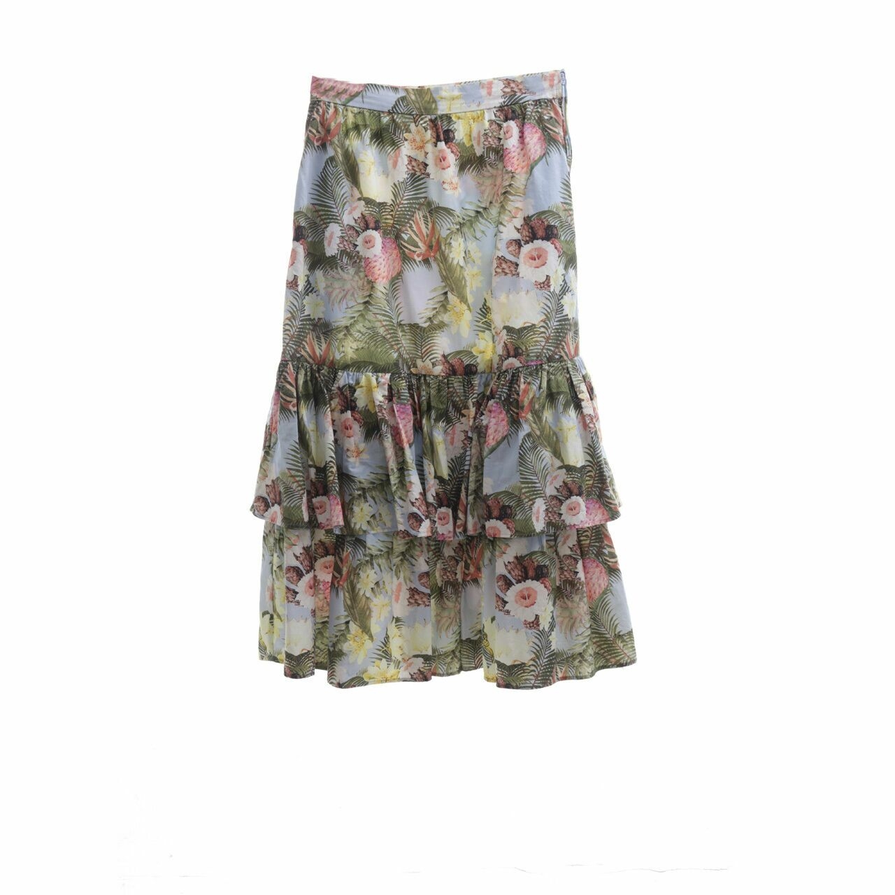 H&M Multi Midi Skirt