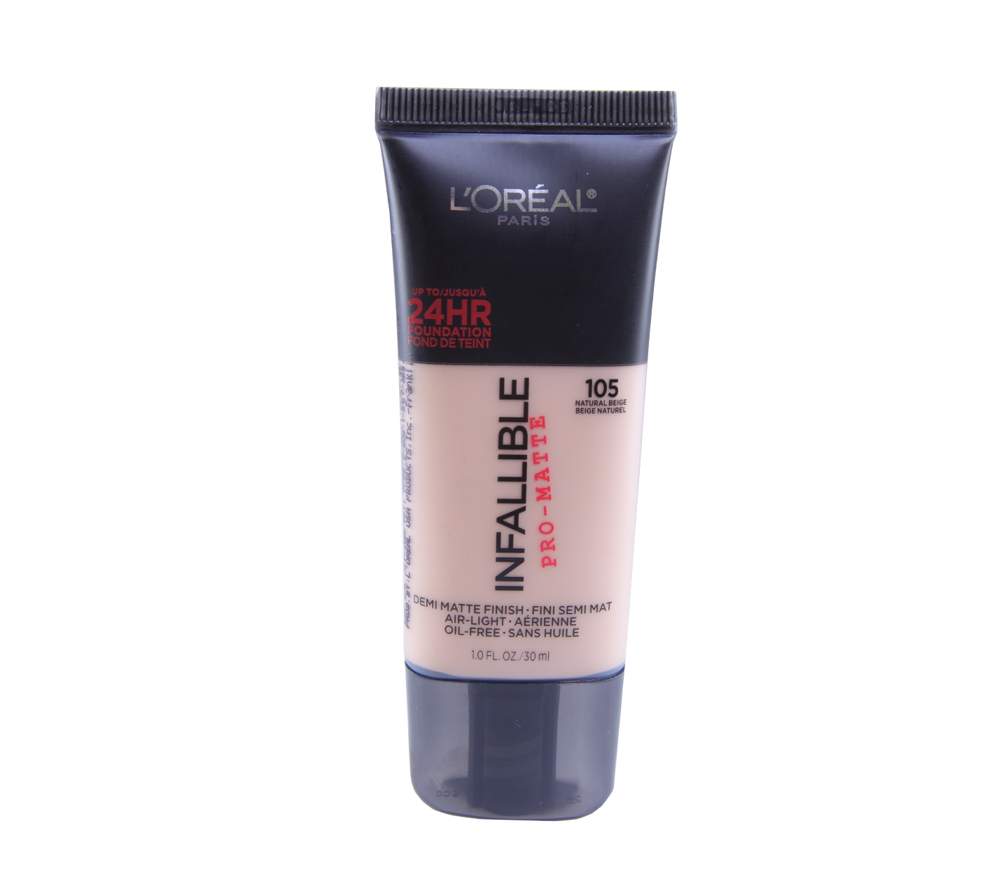 L'Oreal Foundation 105 Natural Beige Pro Matte Faces