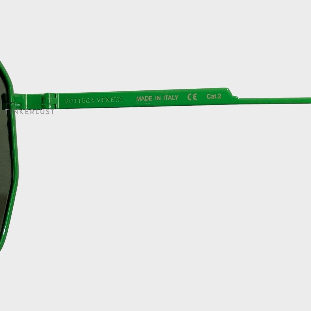 Bottega Veneta BV1012S Aviator Green Sunglasses