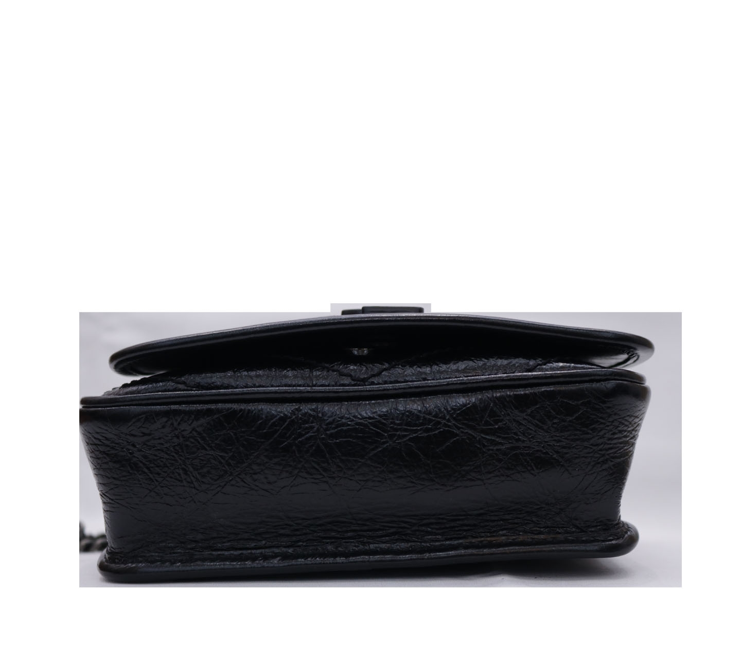 Yves Saint Laurent Black Mini Crossbody with Chain Sling Bag