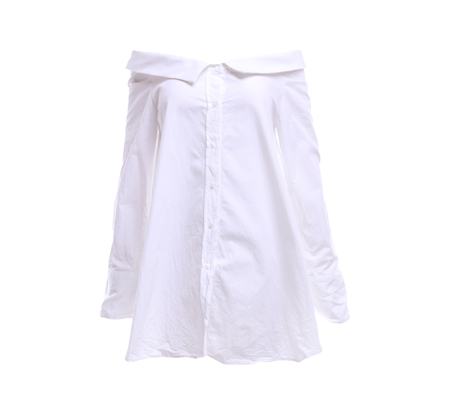 Zara White Blouse