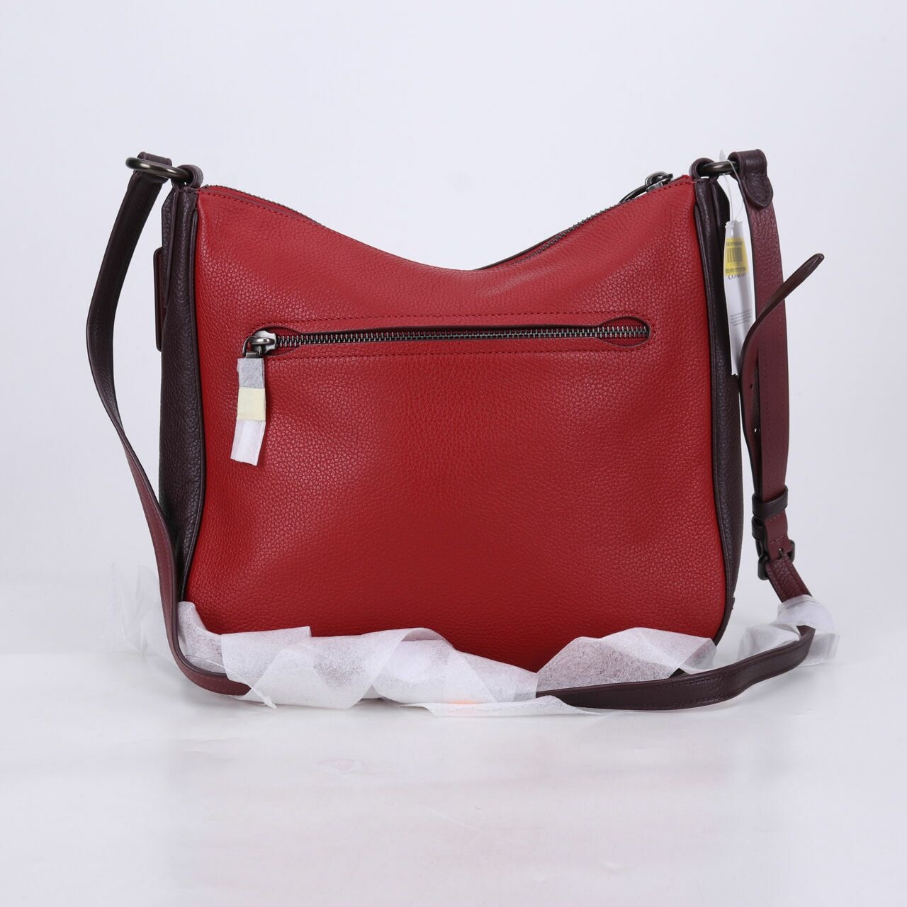 Coach 38696 Chaise Crossbody Colorblock Red Multi 