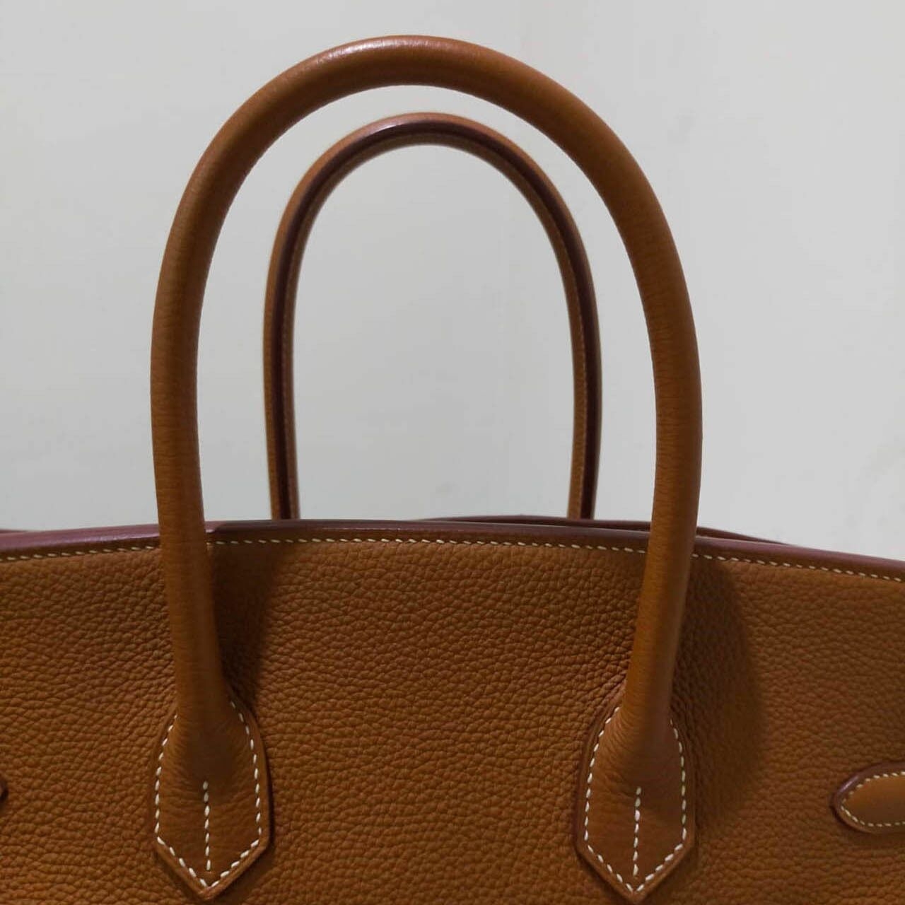 Hermes Birkin 35 Gold Togo Phw Stamp R 2014 Handbag