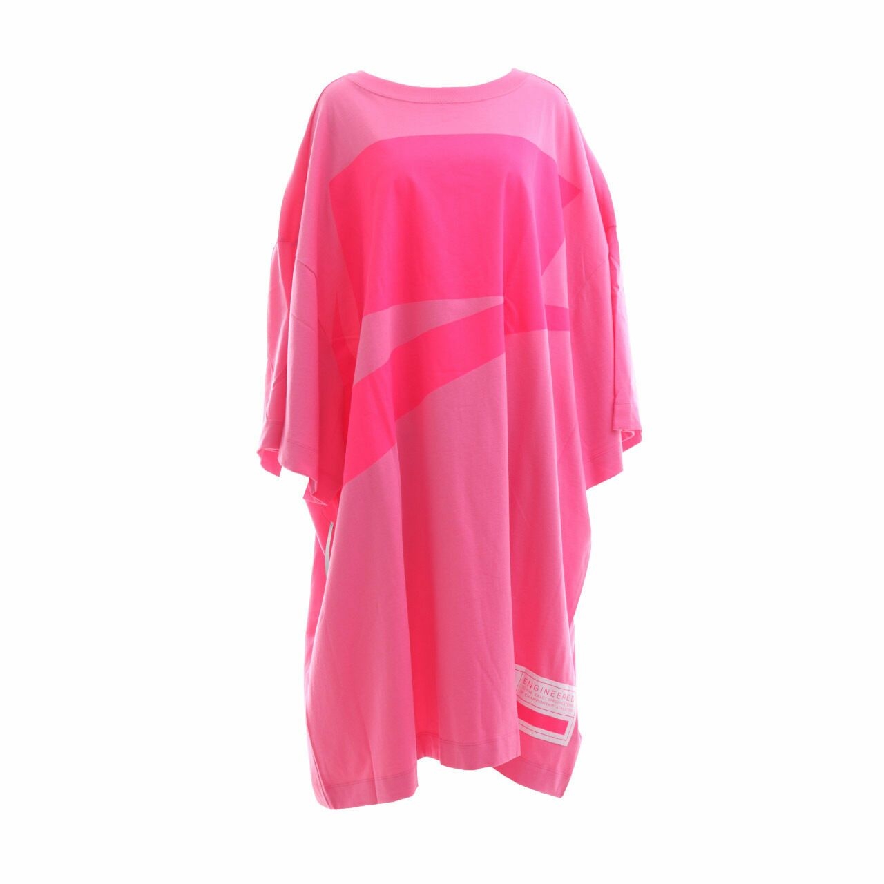 Nike Sportswear NSW Women's Oversized Short Sleeve Pink Midi Dress