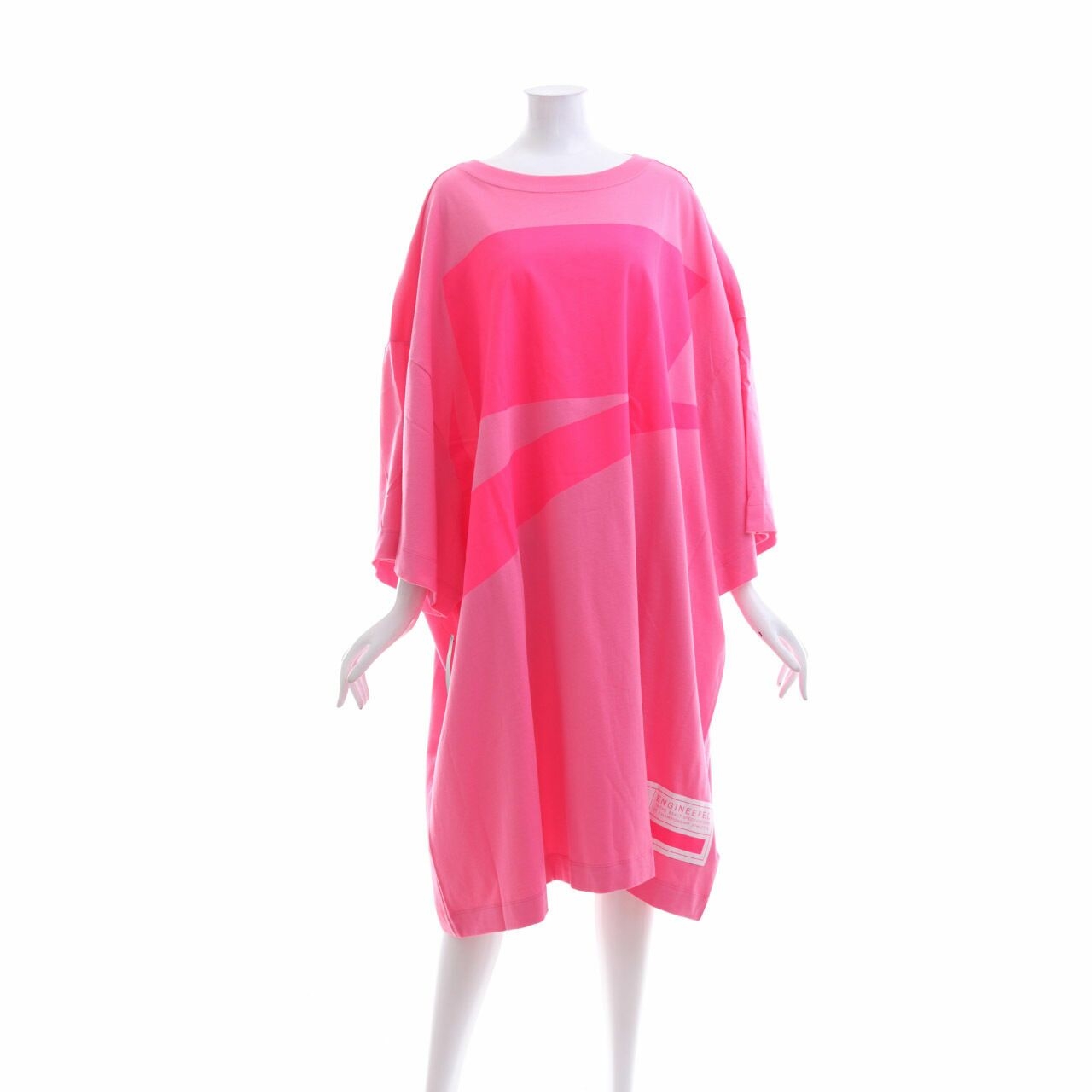 Nike Sportswear NSW Women's Oversized Short Sleeve Pink Midi Dress